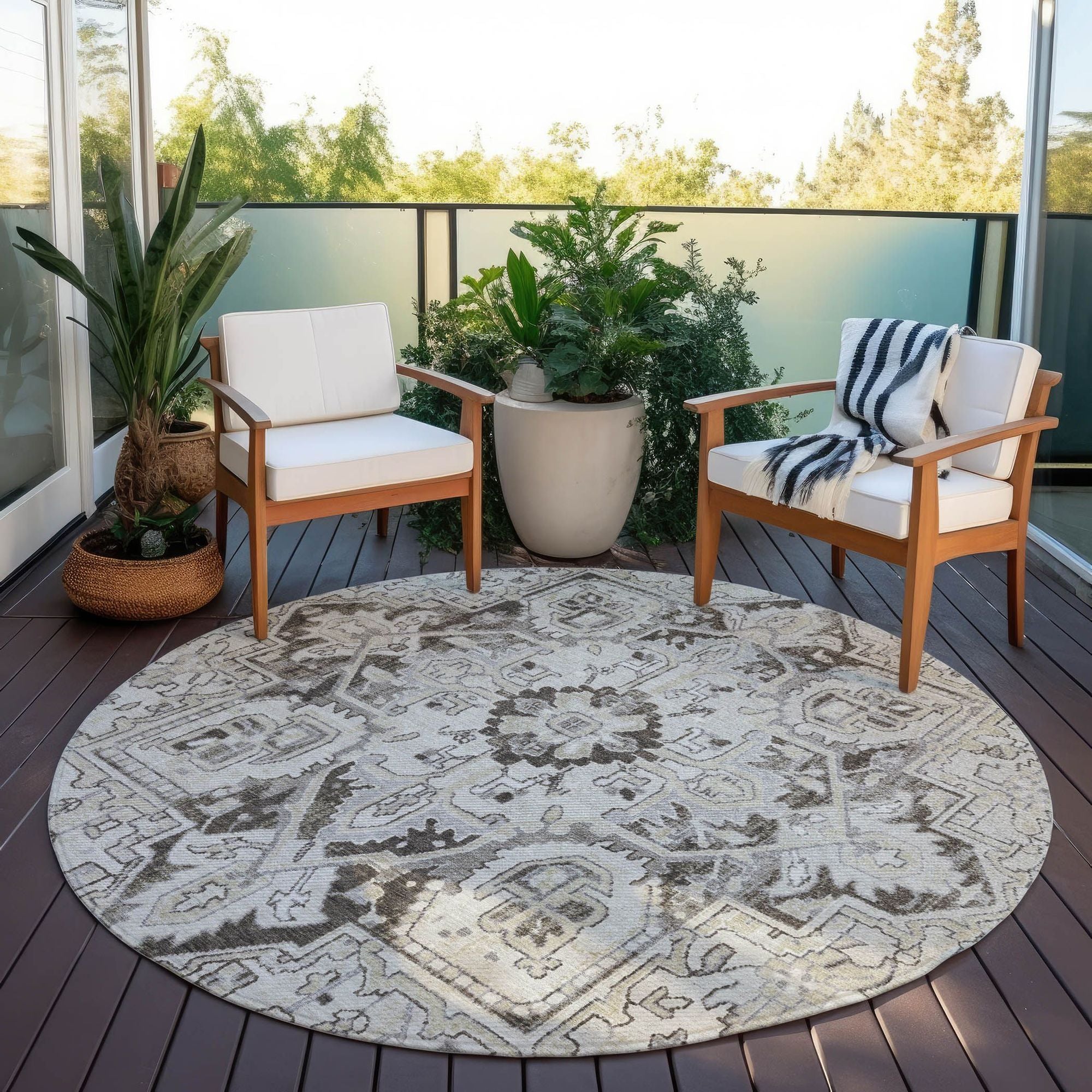 Machine Made ACN570 Ivory  Rugs #color_ivory 