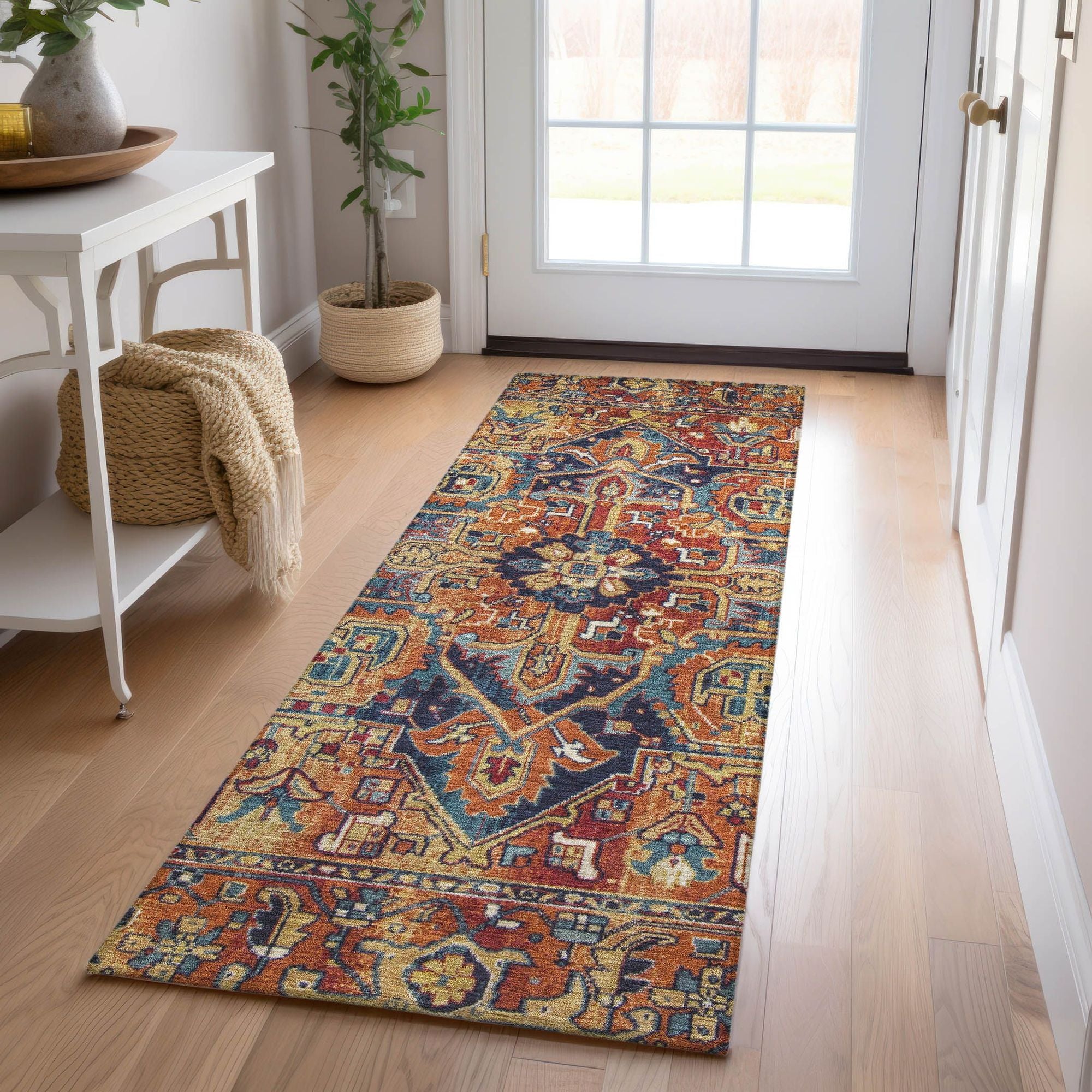 Machine Made ACN570 Paprika Orange Rugs #color_paprika orange