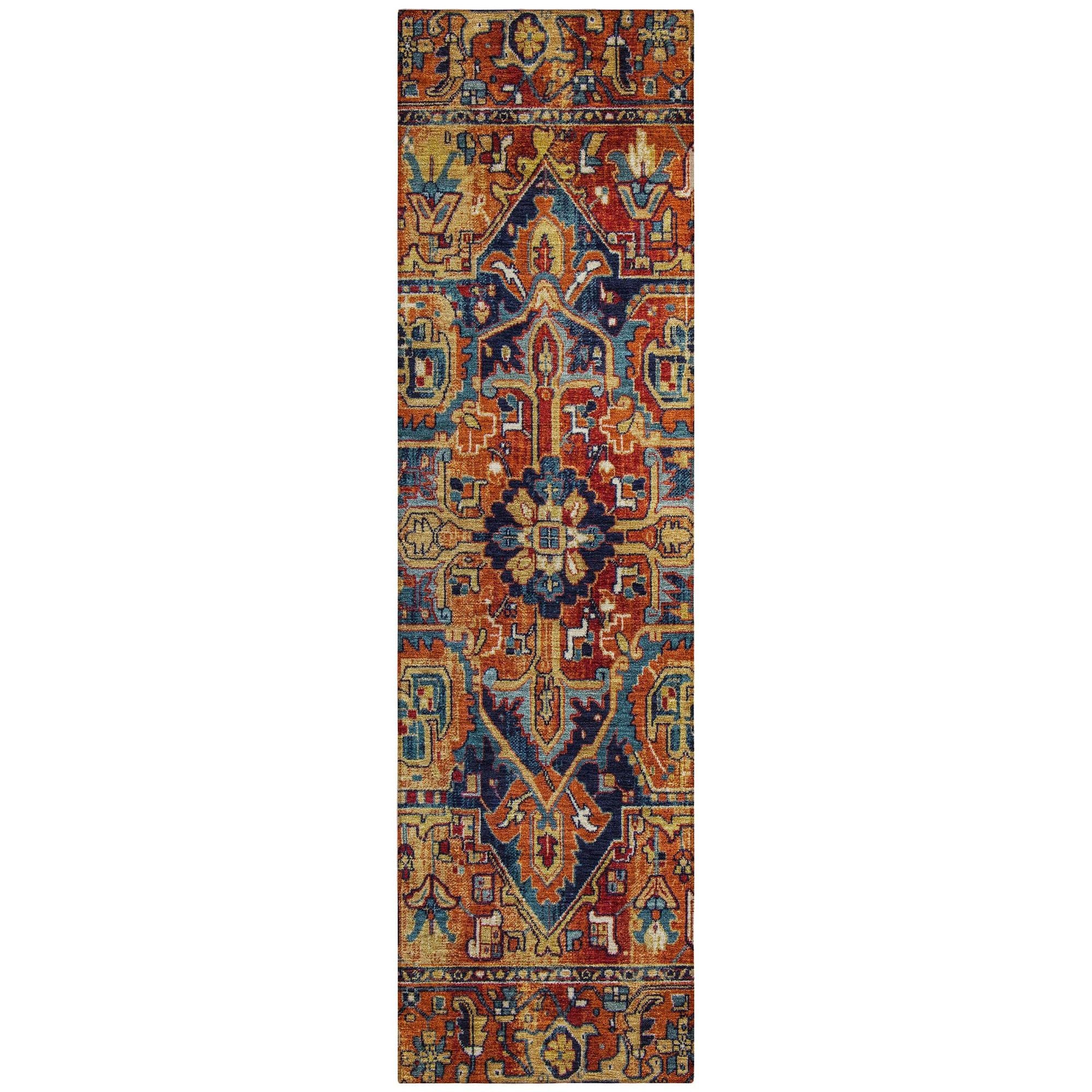 Machine Made ACN570 Paprika Orange Rugs #color_paprika orange