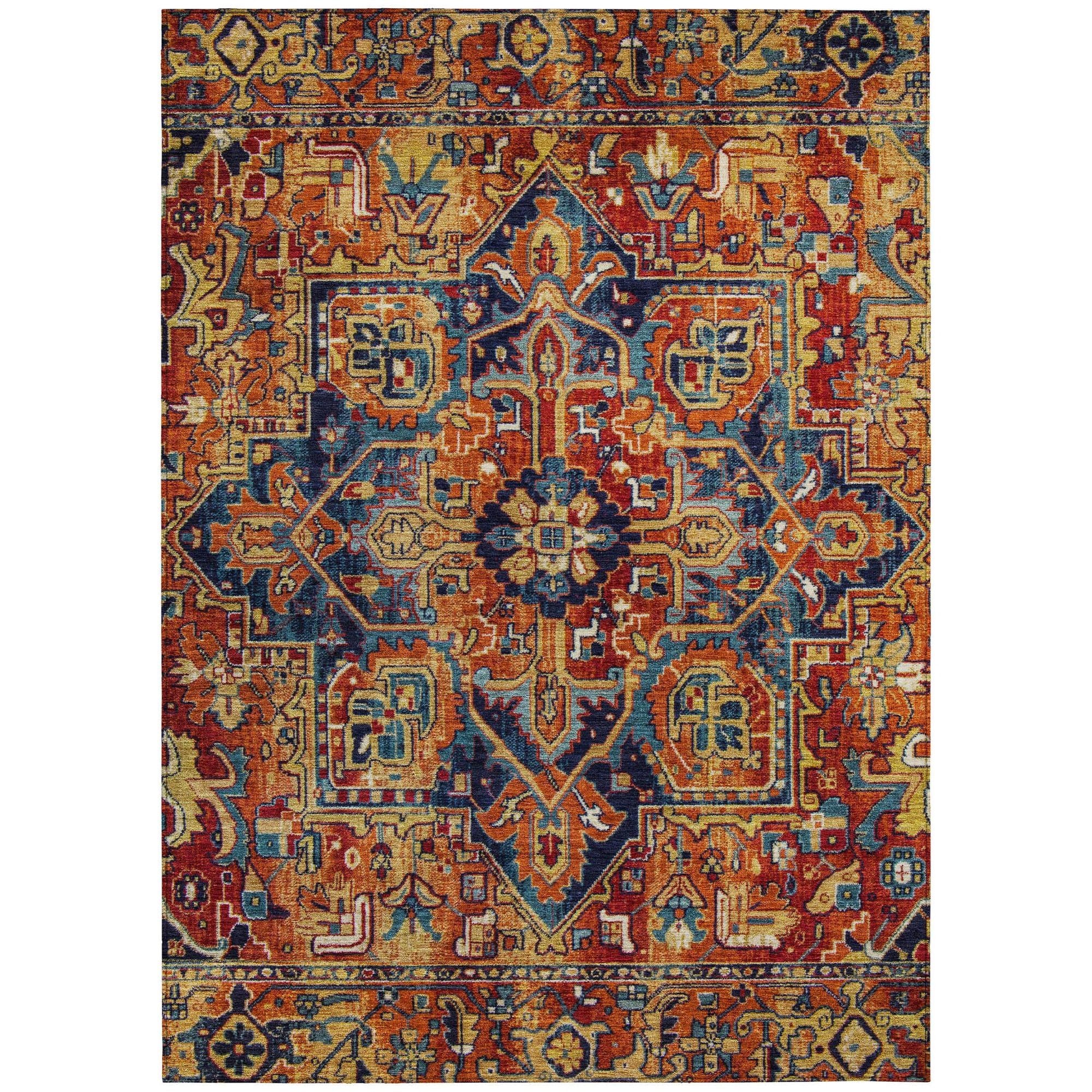 Machine Made ACN570 Paprika Orange Rugs #color_paprika orange