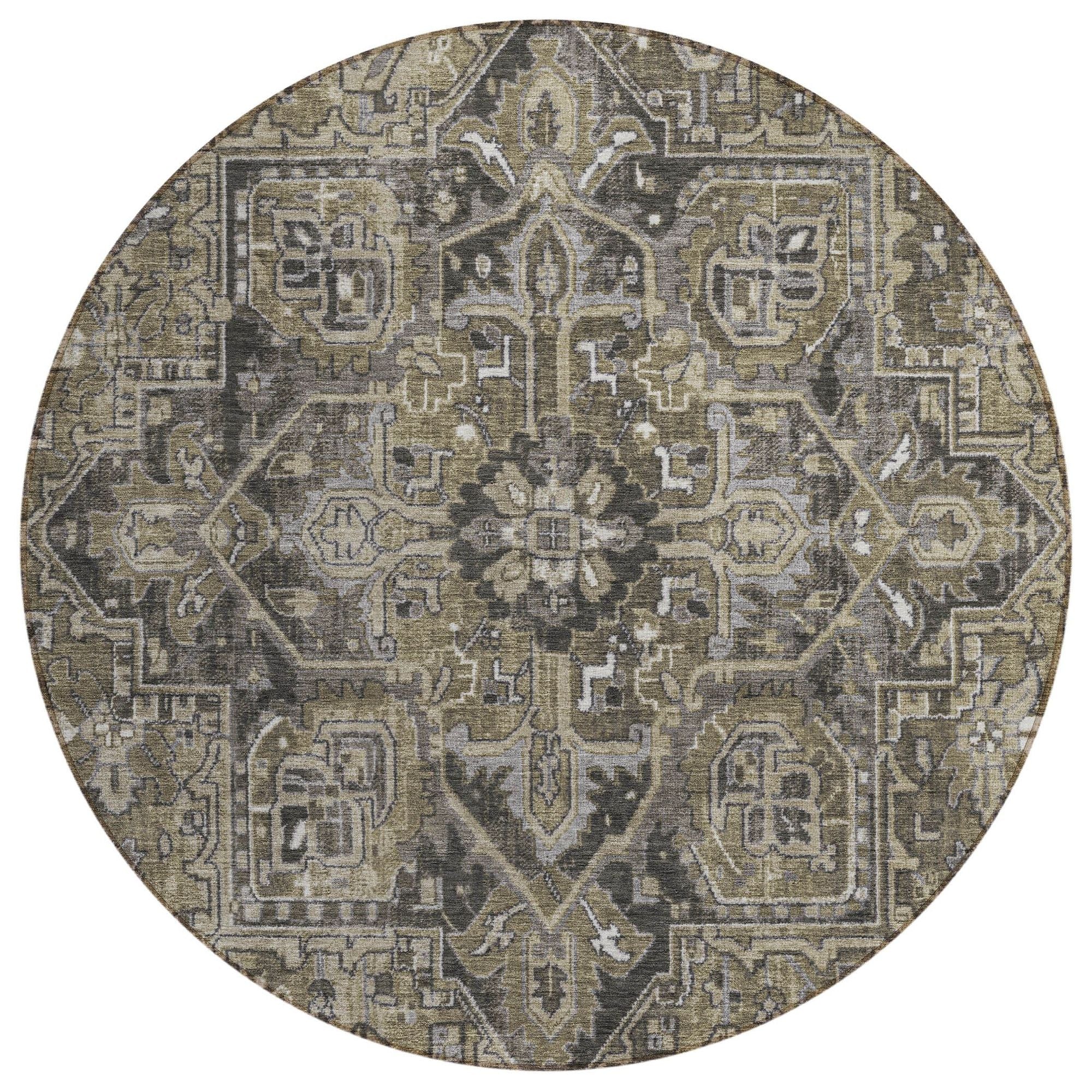 Machine Made ACN570 Taupe Brown Rugs #color_taupe brown