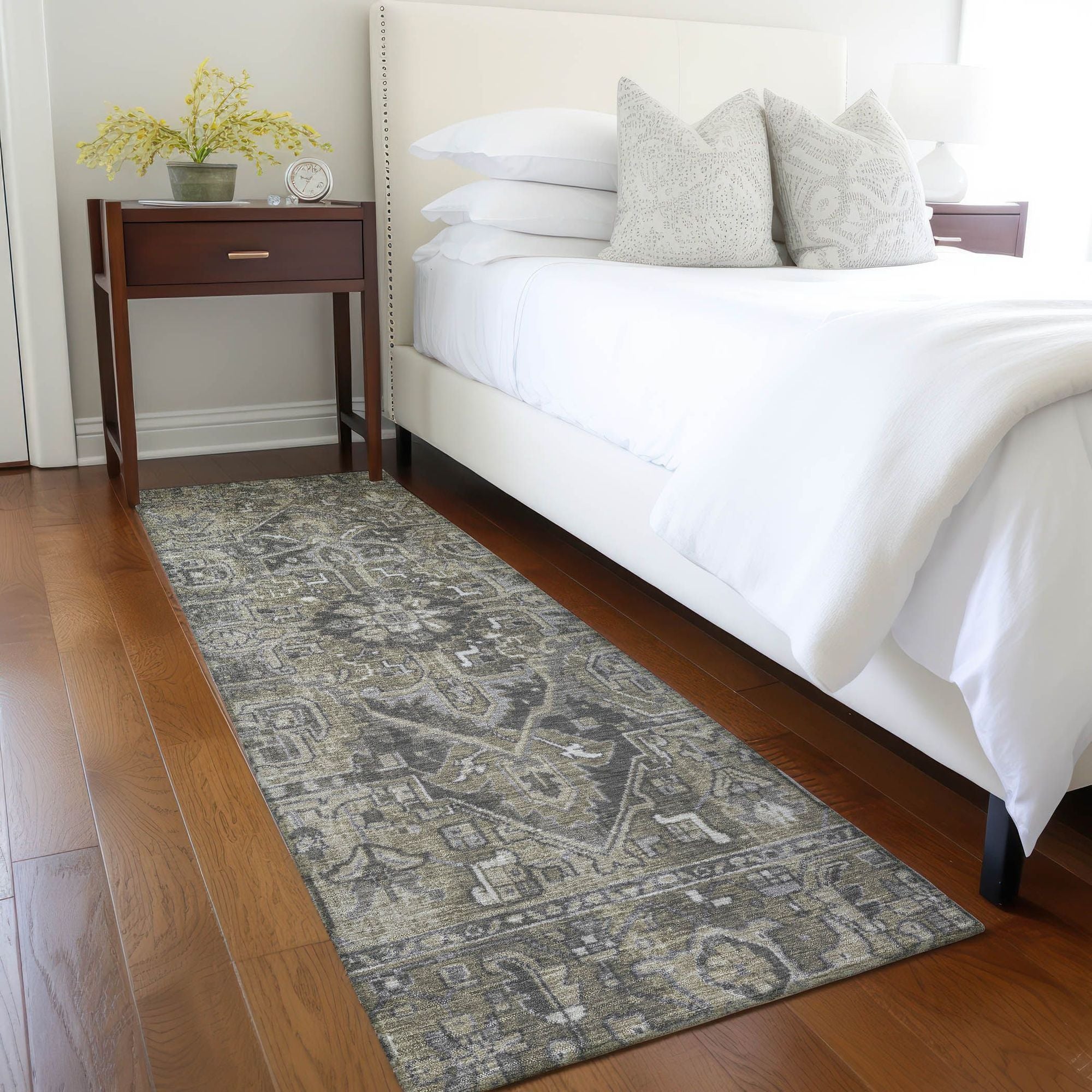 Machine Made ACN570 Taupe Brown Rugs #color_taupe brown