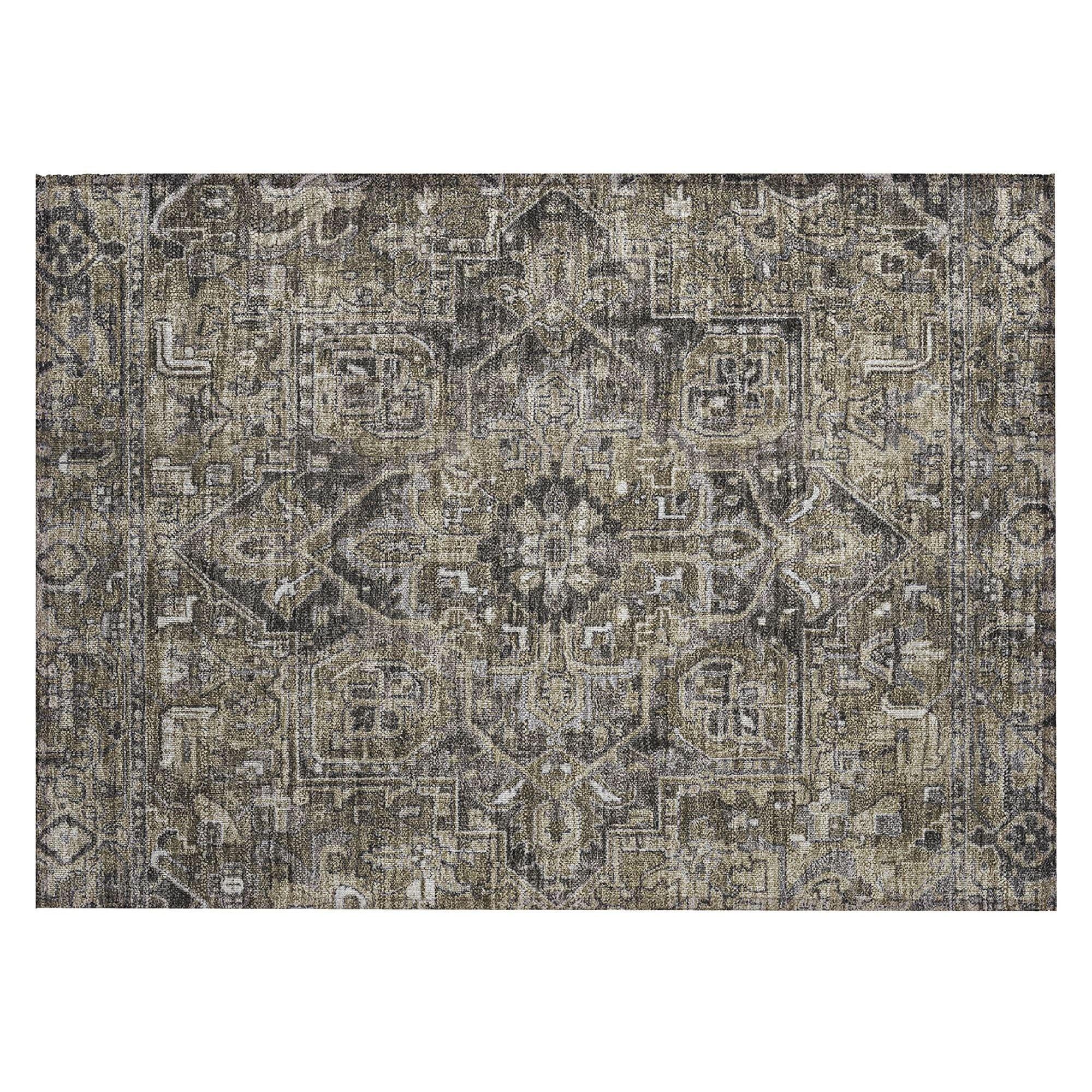 Machine Made ACN570 Taupe Brown Rugs #color_taupe brown