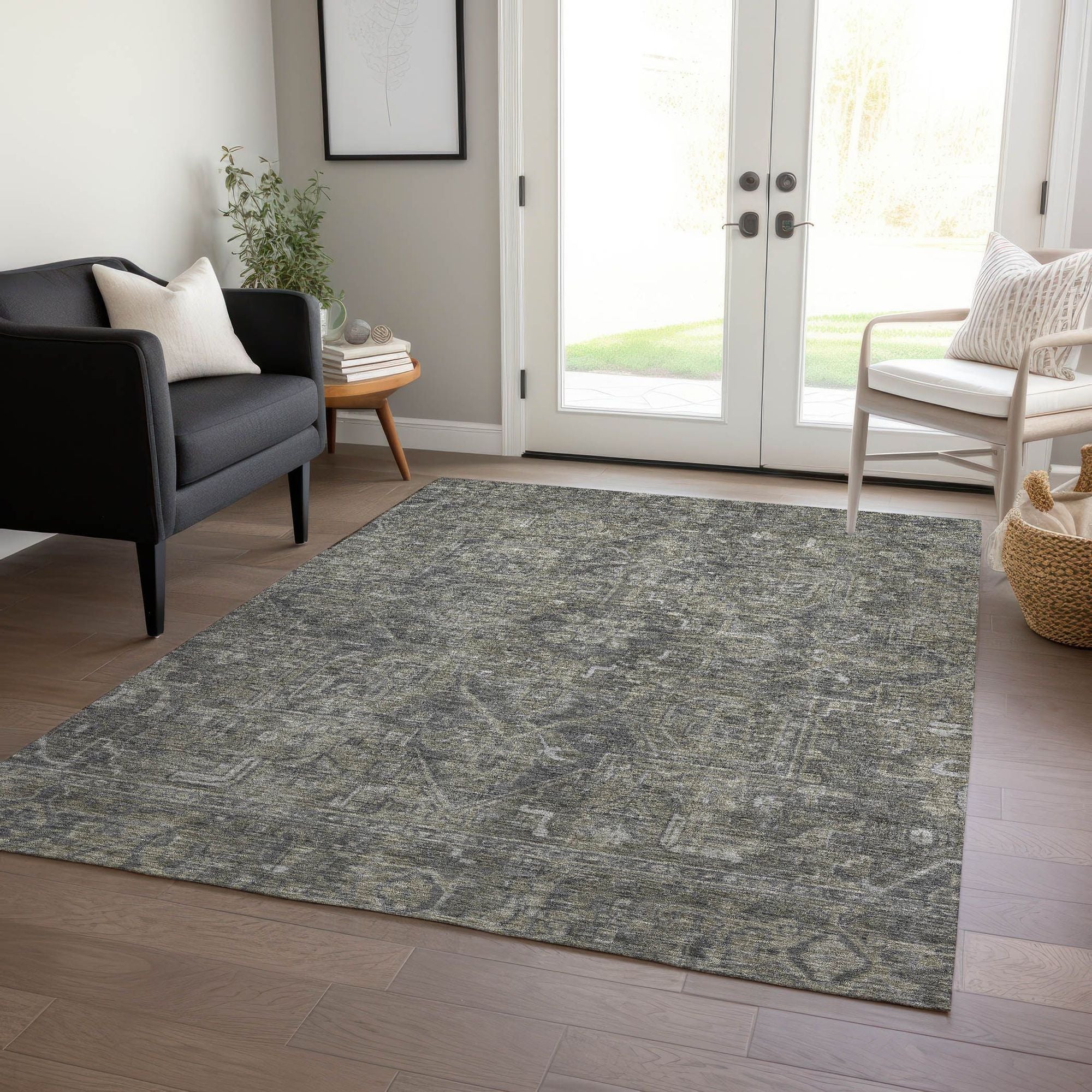 Machine Made ACN571 Mocha Brown Rugs #color_mocha brown