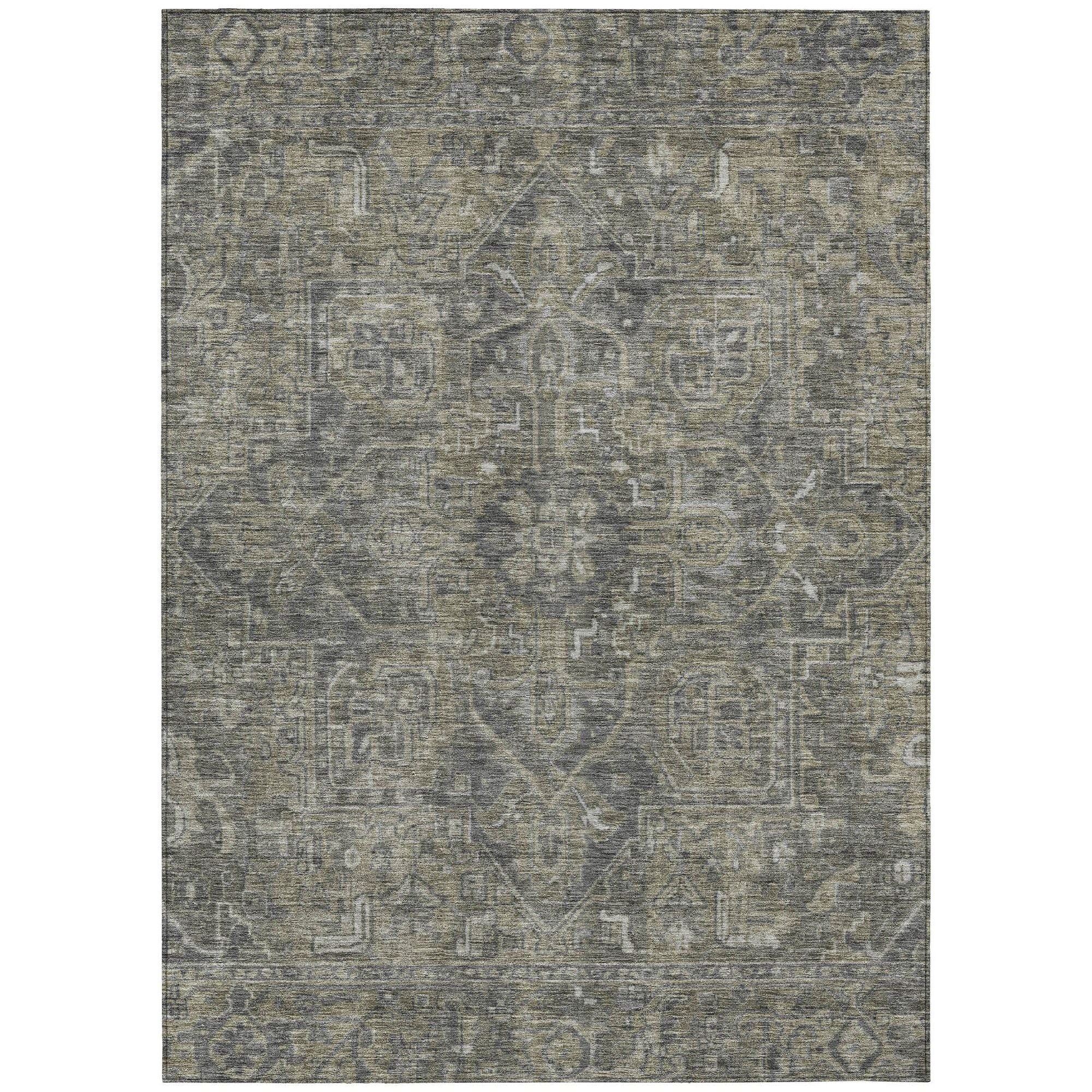 Machine Made ACN571 Mocha Brown Rugs #color_mocha brown