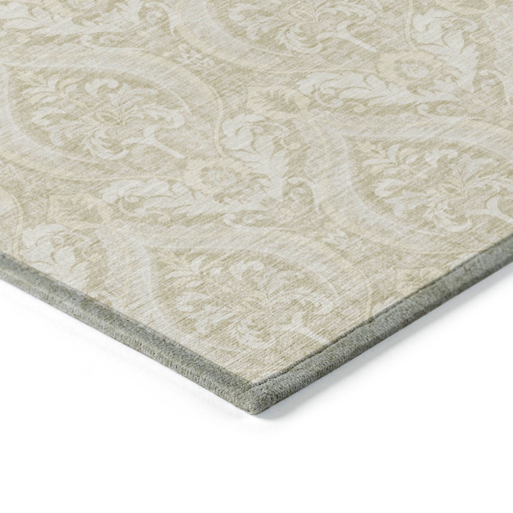 Machine Made ACN572 Beige Brown Rugs #color_beige brown