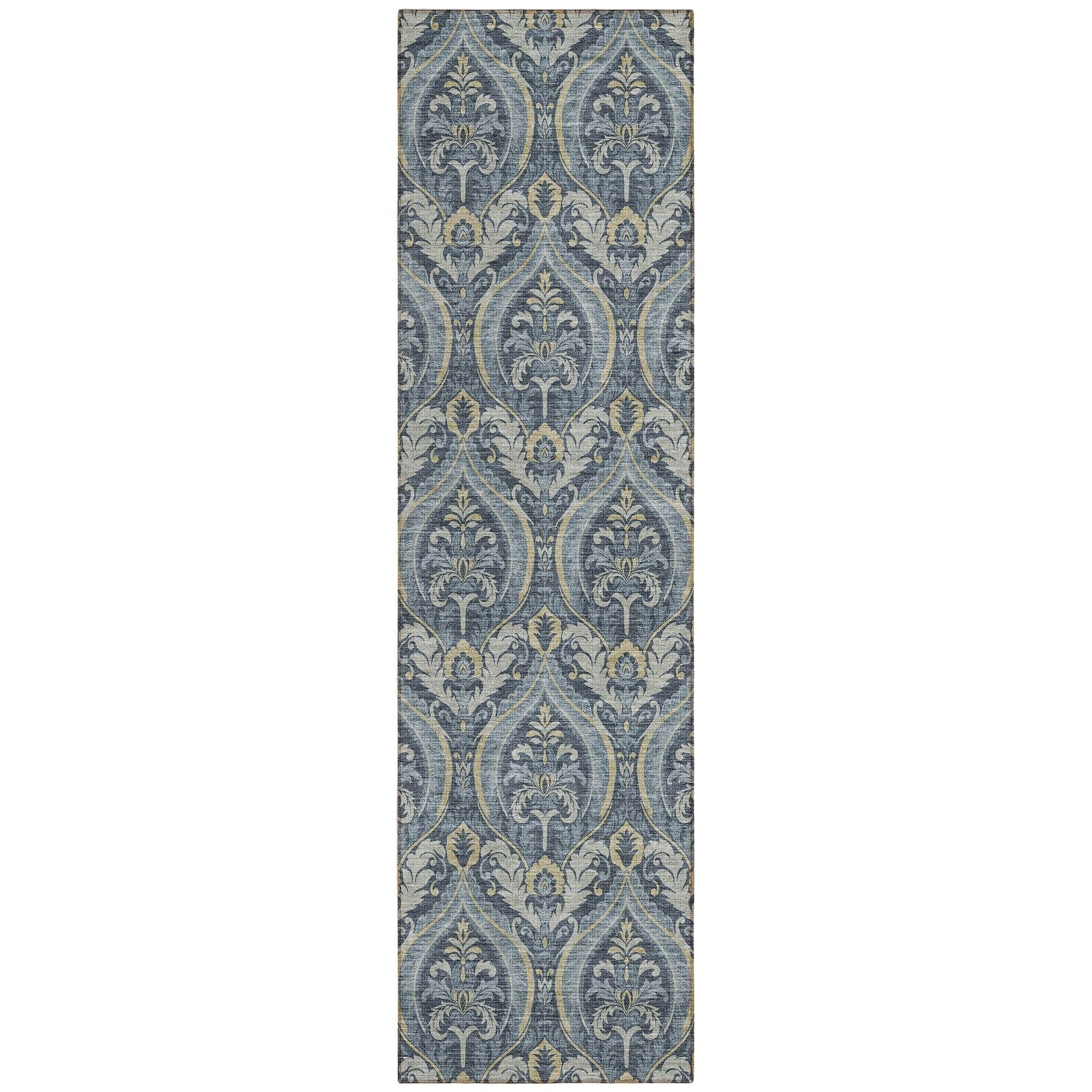 Machine Made ACN572 Blue  Rugs #color_blue 