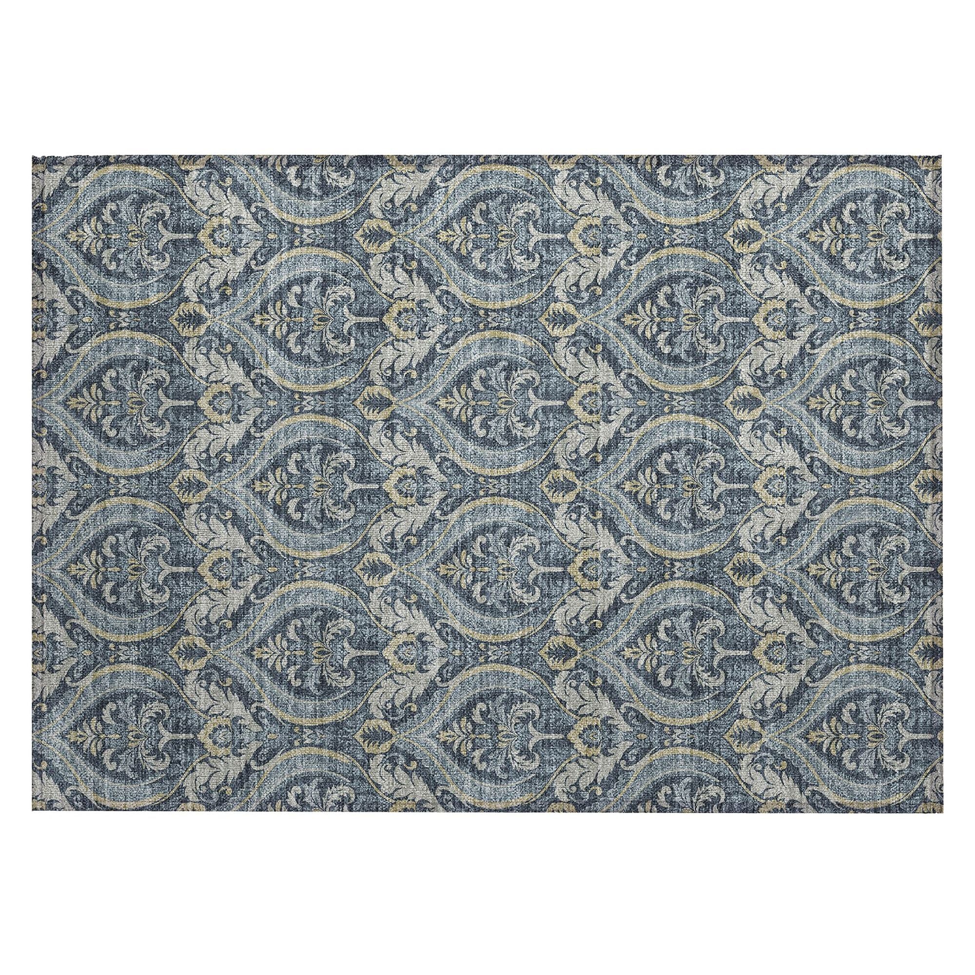 Machine Made ACN572 Blue  Rugs #color_blue 