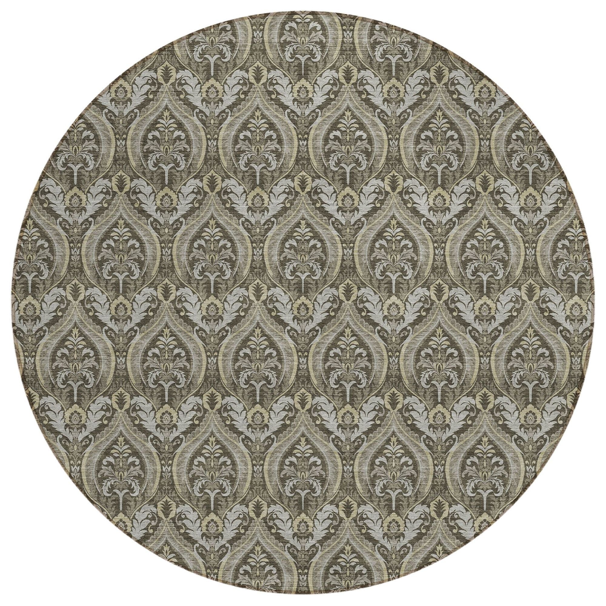 Machine Made ACN572 Taupe Brown Rugs #color_taupe brown