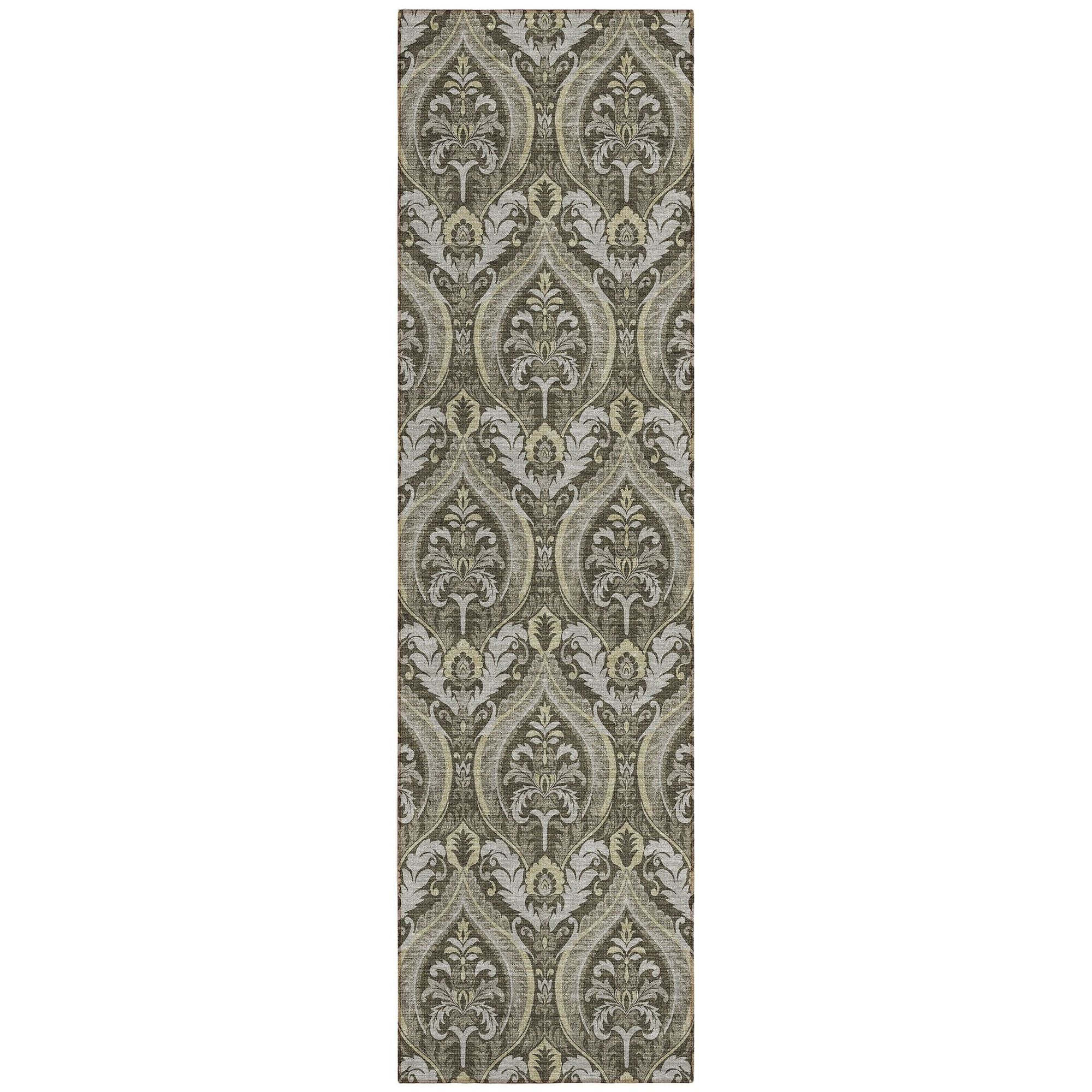 Machine Made ACN572 Taupe Brown Rugs #color_taupe brown