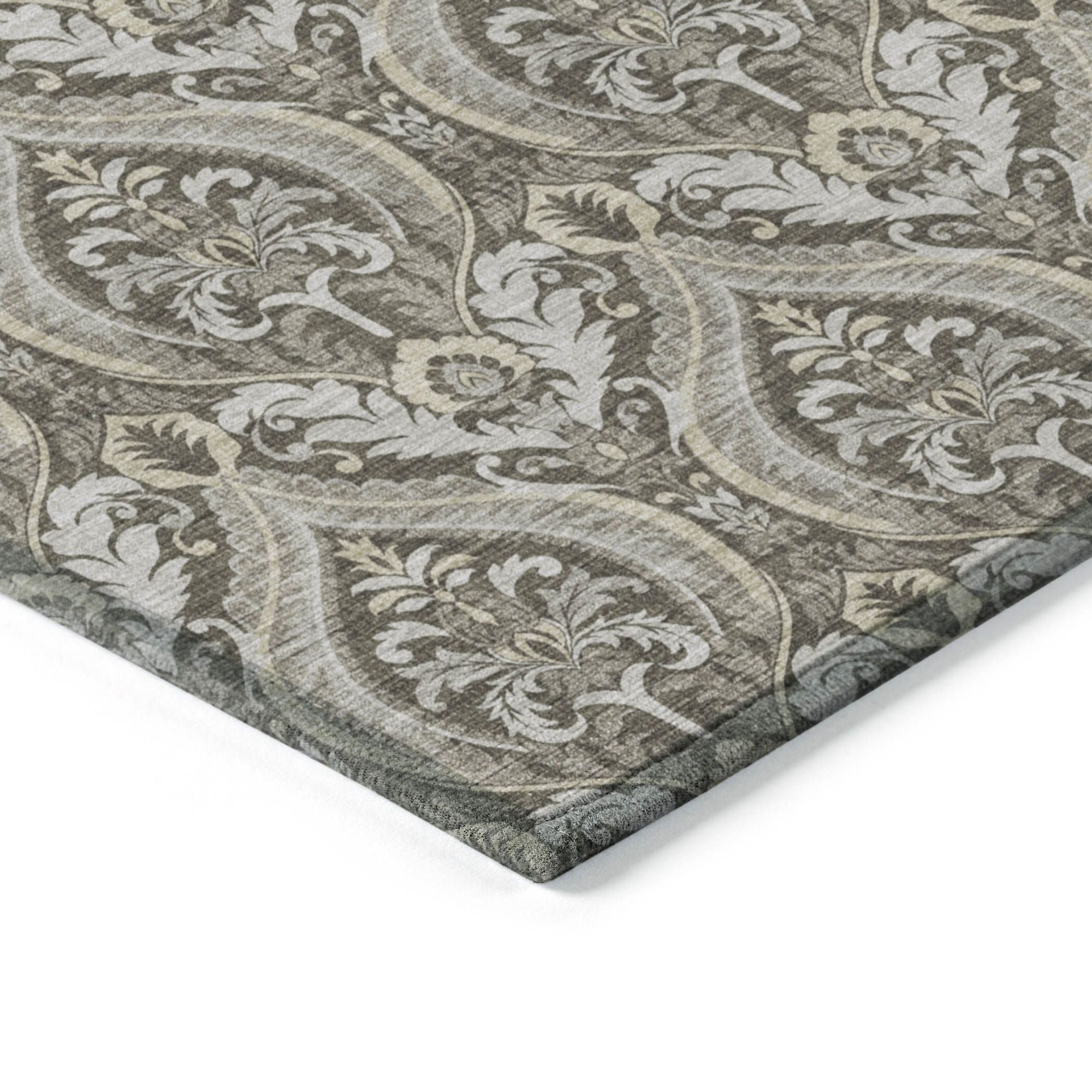 Machine Made ACN572 Taupe Brown Rugs #color_taupe brown