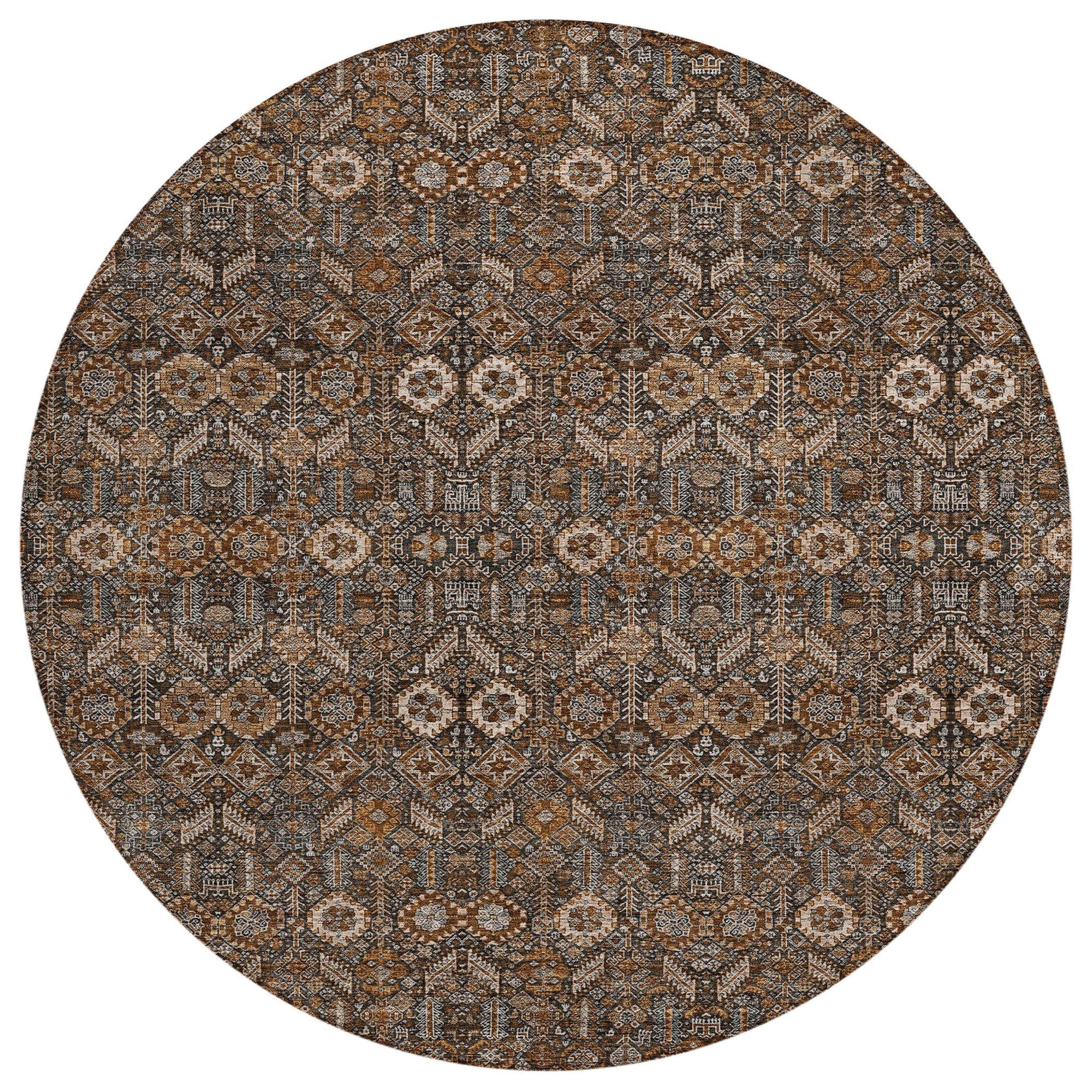 Machine Made ACN574 Chocolate Brown Rugs #color_chocolate brown