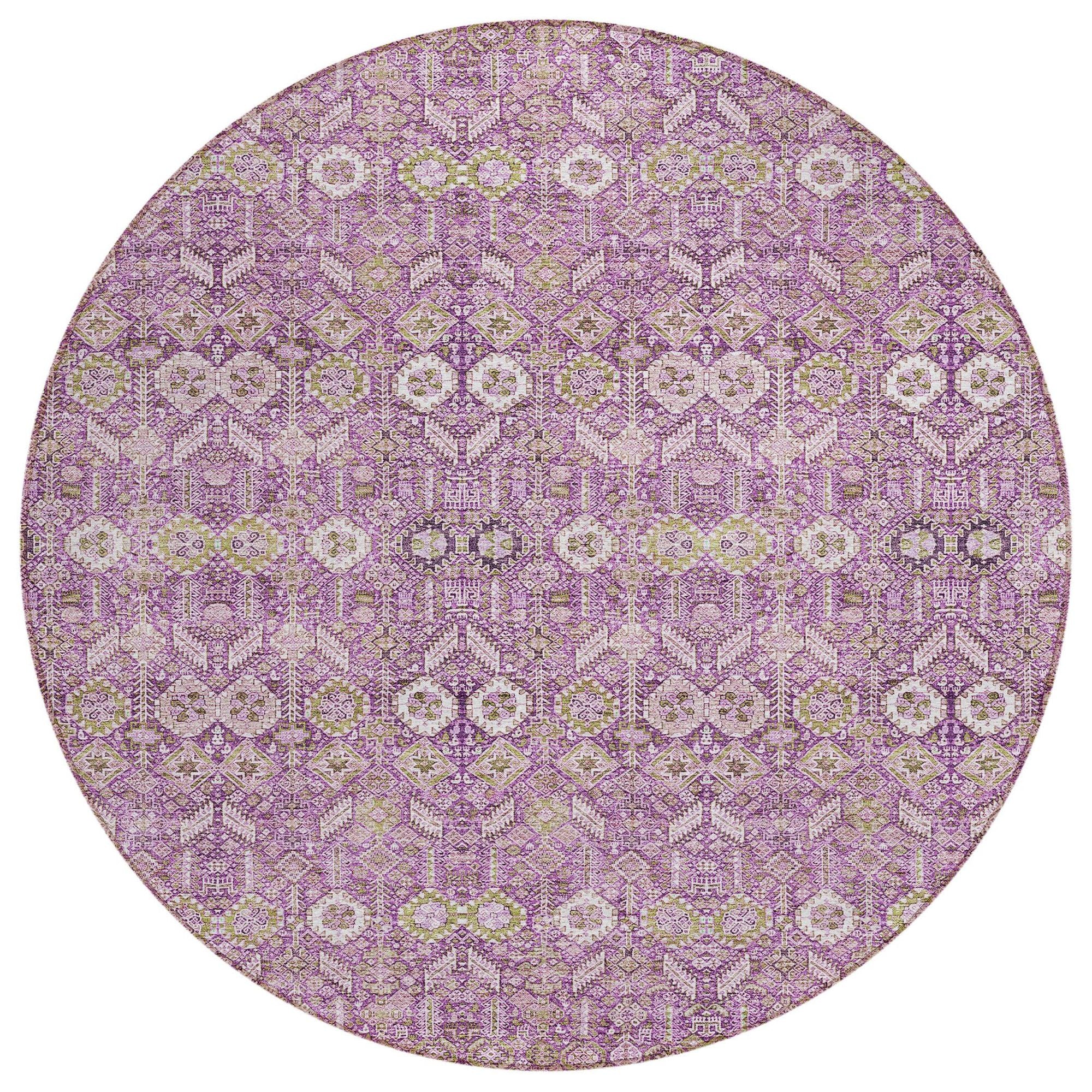 Machine Made ACN574 Lavender Purple Rugs #color_lavender purple