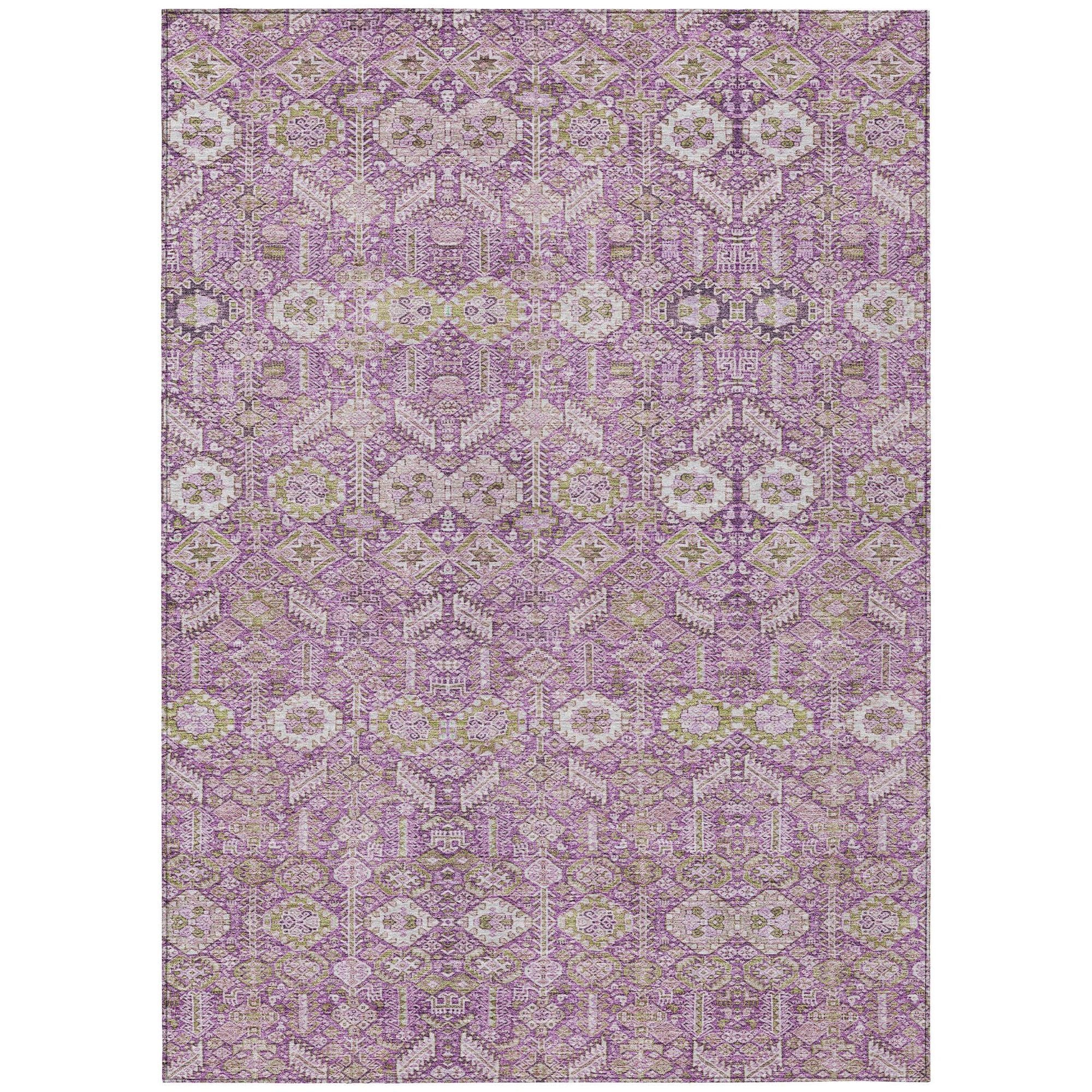 Machine Made ACN574 Lavender Purple Rugs #color_lavender purple