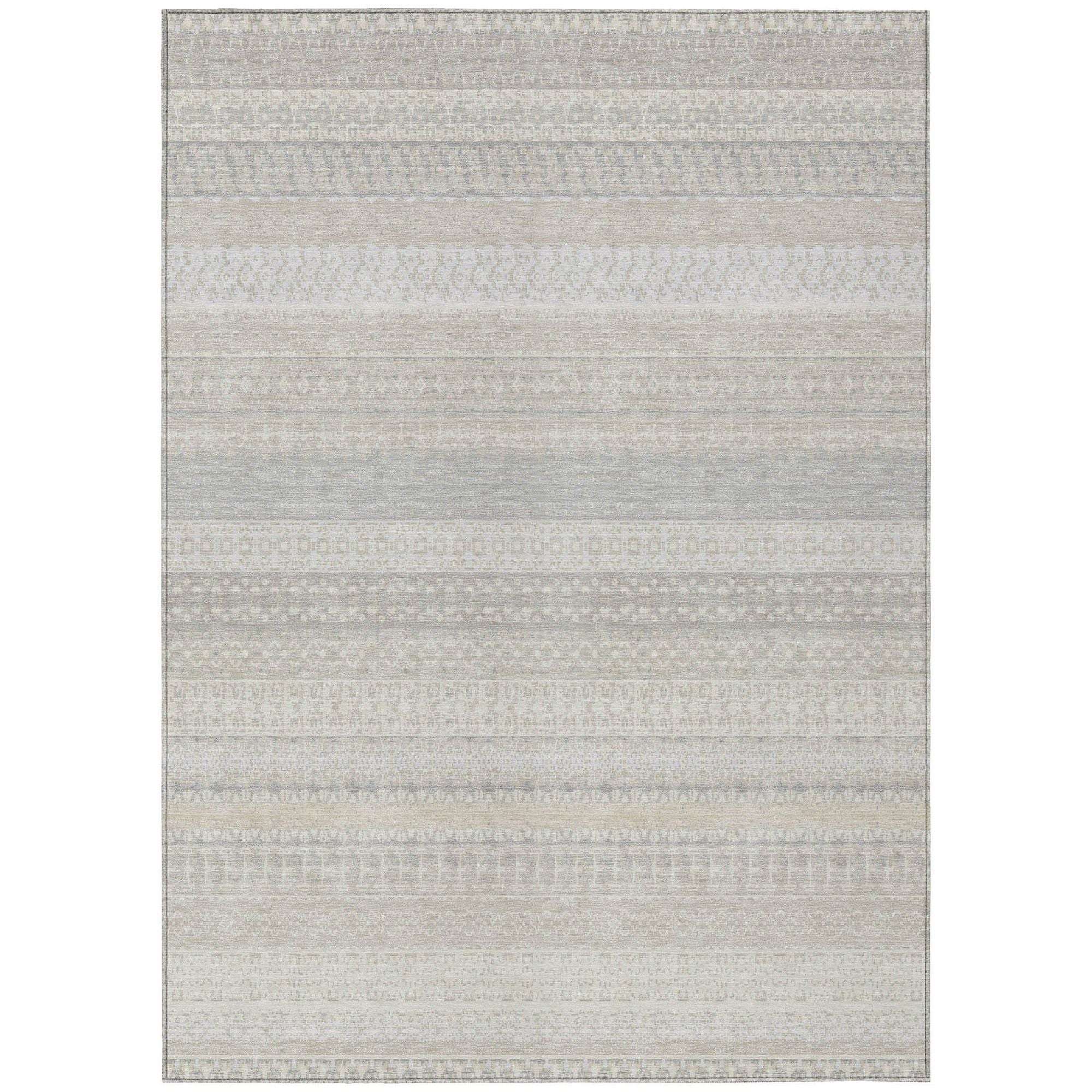 Machine Made ACN576 Ivory  Rugs #color_ivory 