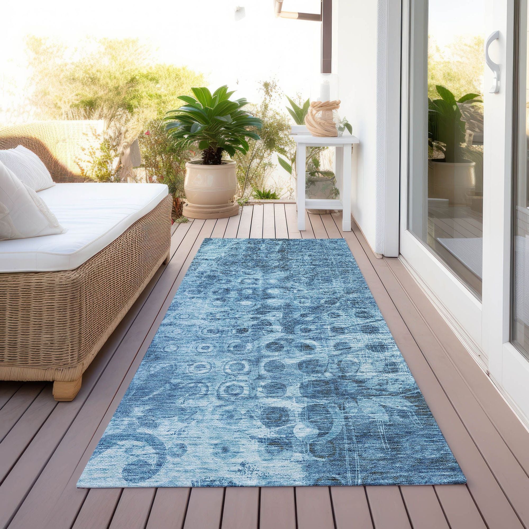 Machine Made ACN577 Blue  Rugs #color_blue 