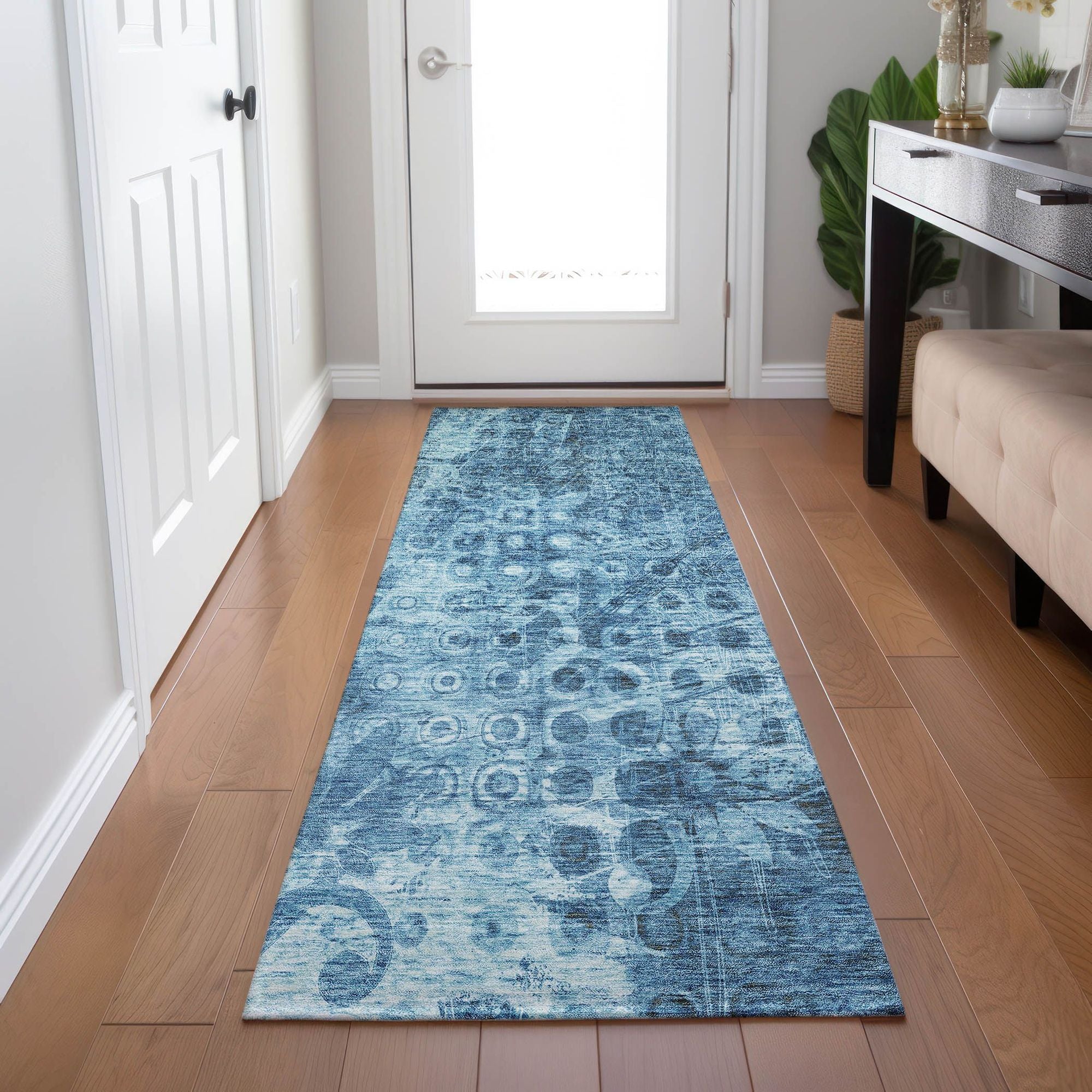 Machine Made ACN577 Blue  Rugs #color_blue 