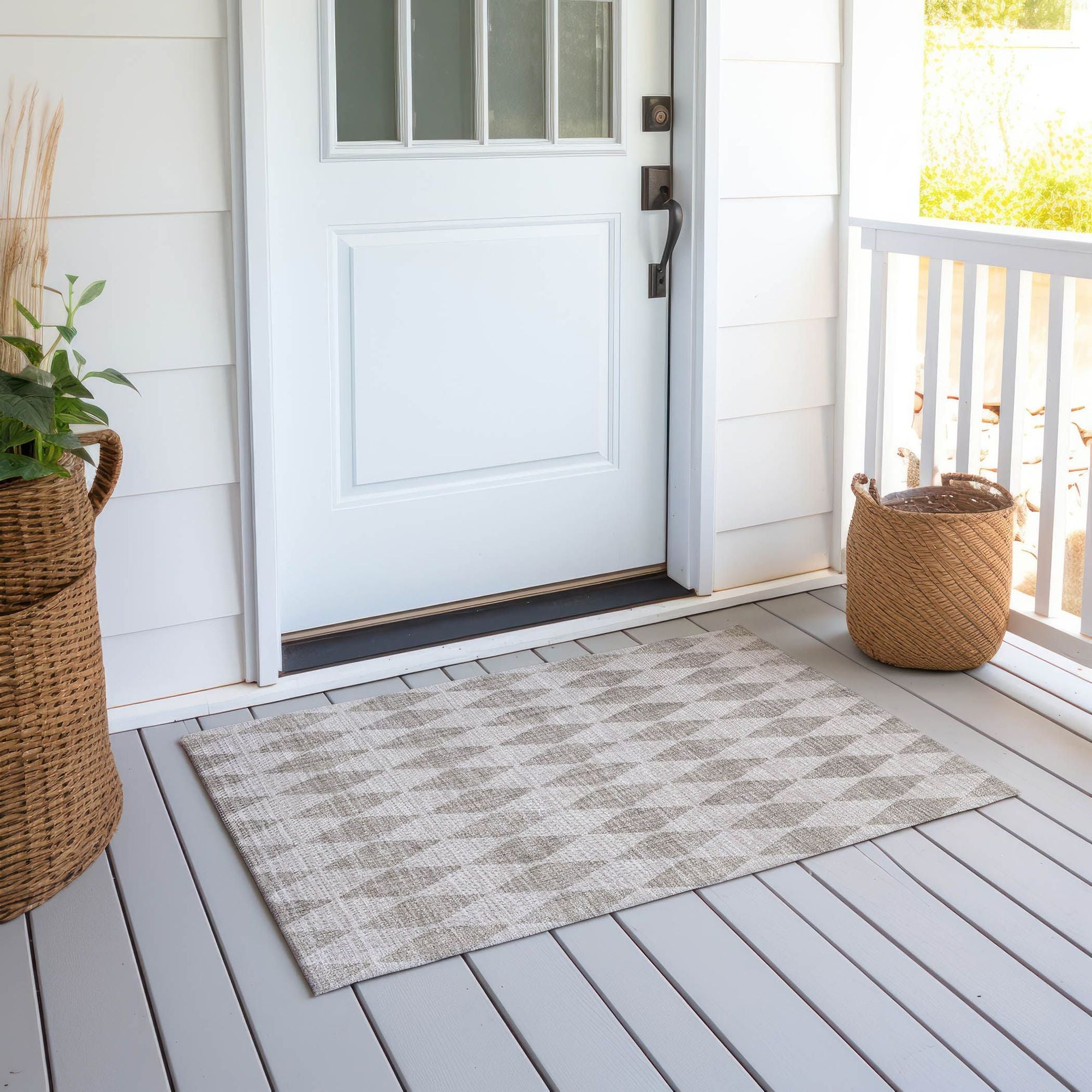 Machine Made ACN578 Beige Brown Rugs #color_beige brown