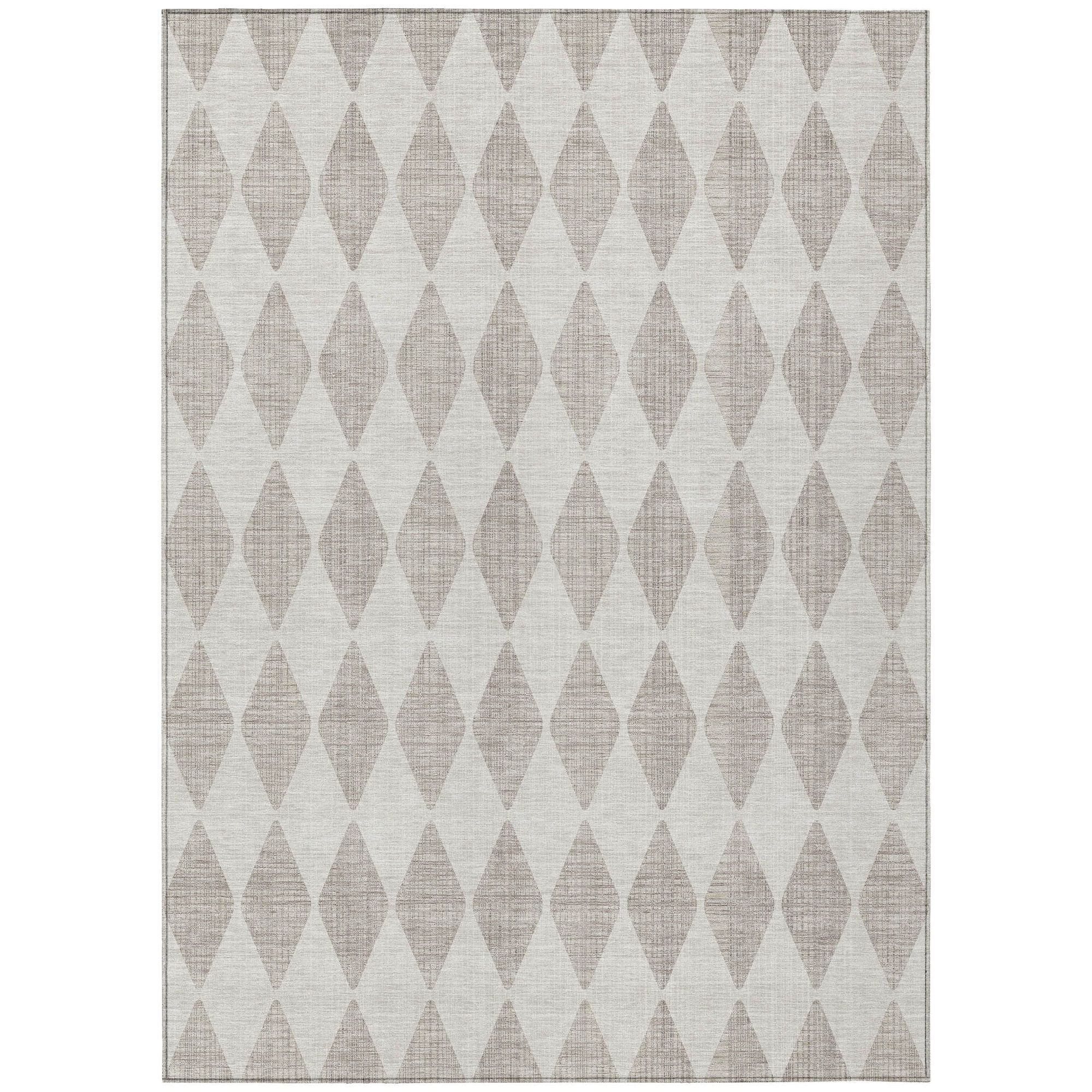 Machine Made ACN578 Beige Brown Rugs #color_beige brown