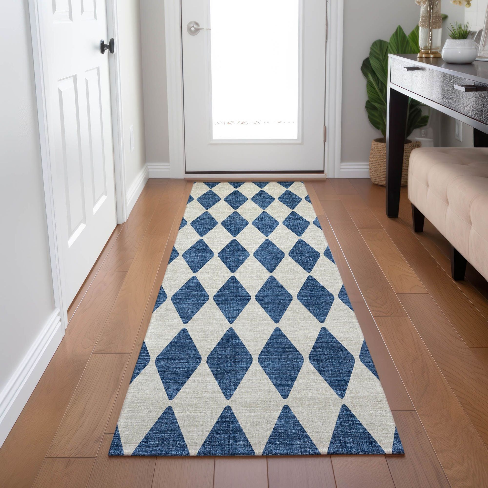 Machine Made ACN578 Navy Blue Rugs #color_navy blue