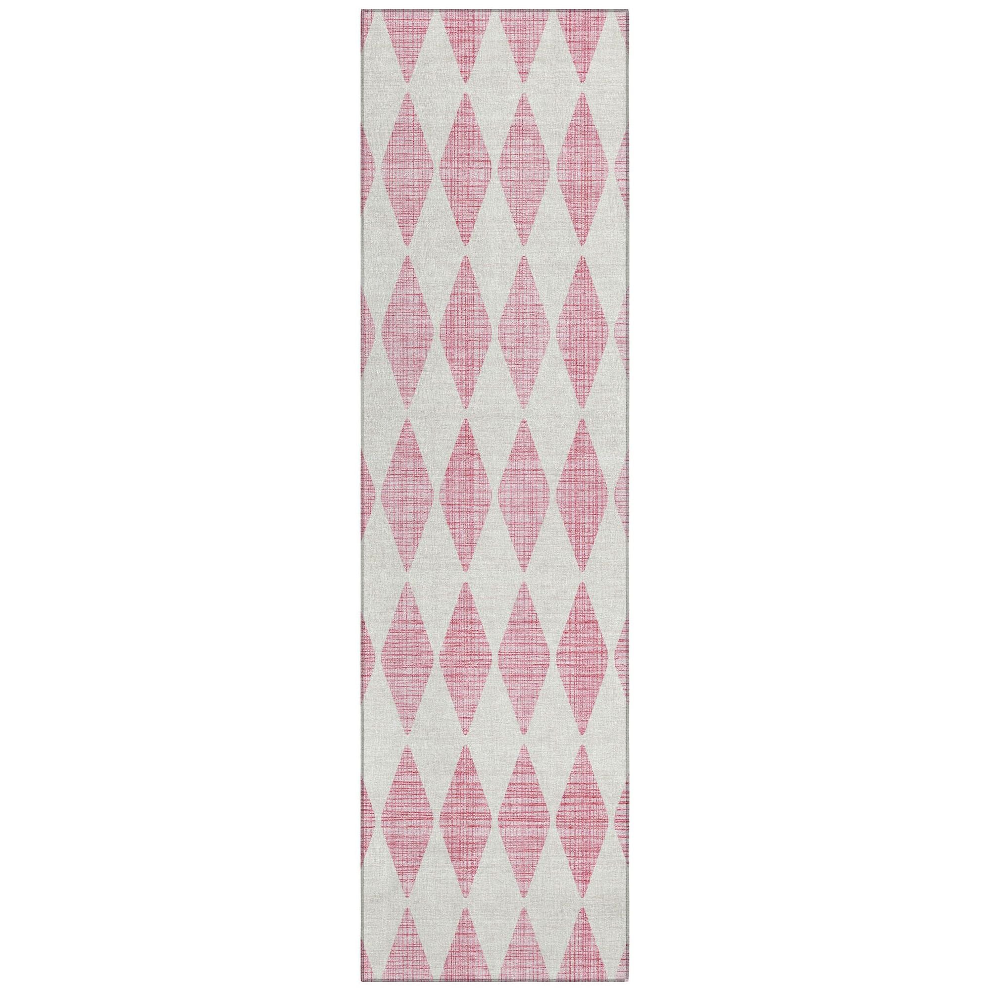 Machine Made ACN578 Pink  Rugs #color_pink 