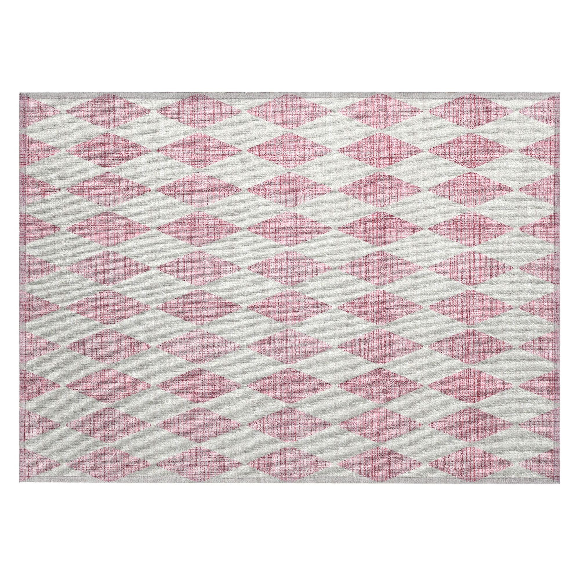 Machine Made ACN578 Pink  Rugs #color_pink 