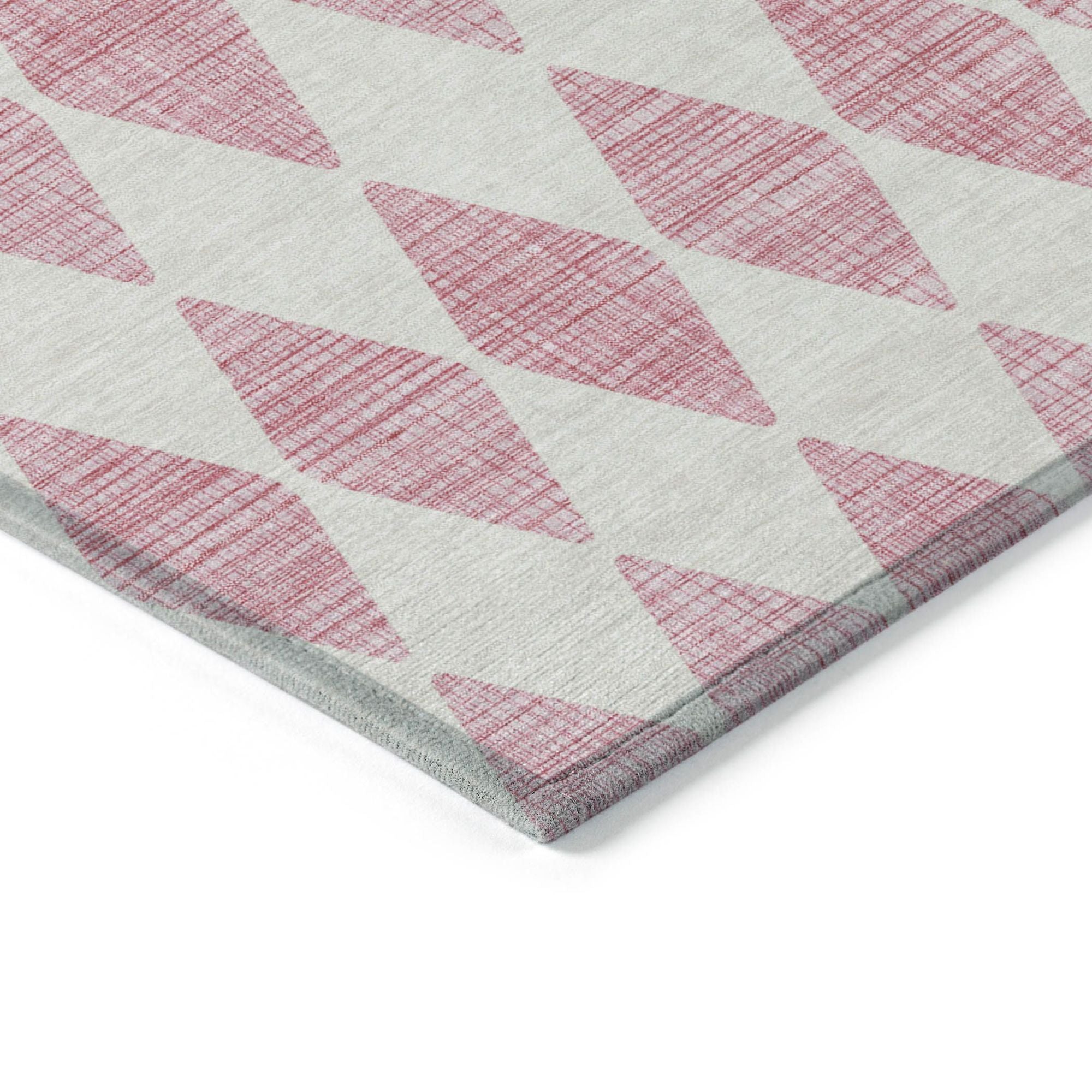 Machine Made ACN578 Pink  Rugs #color_pink 