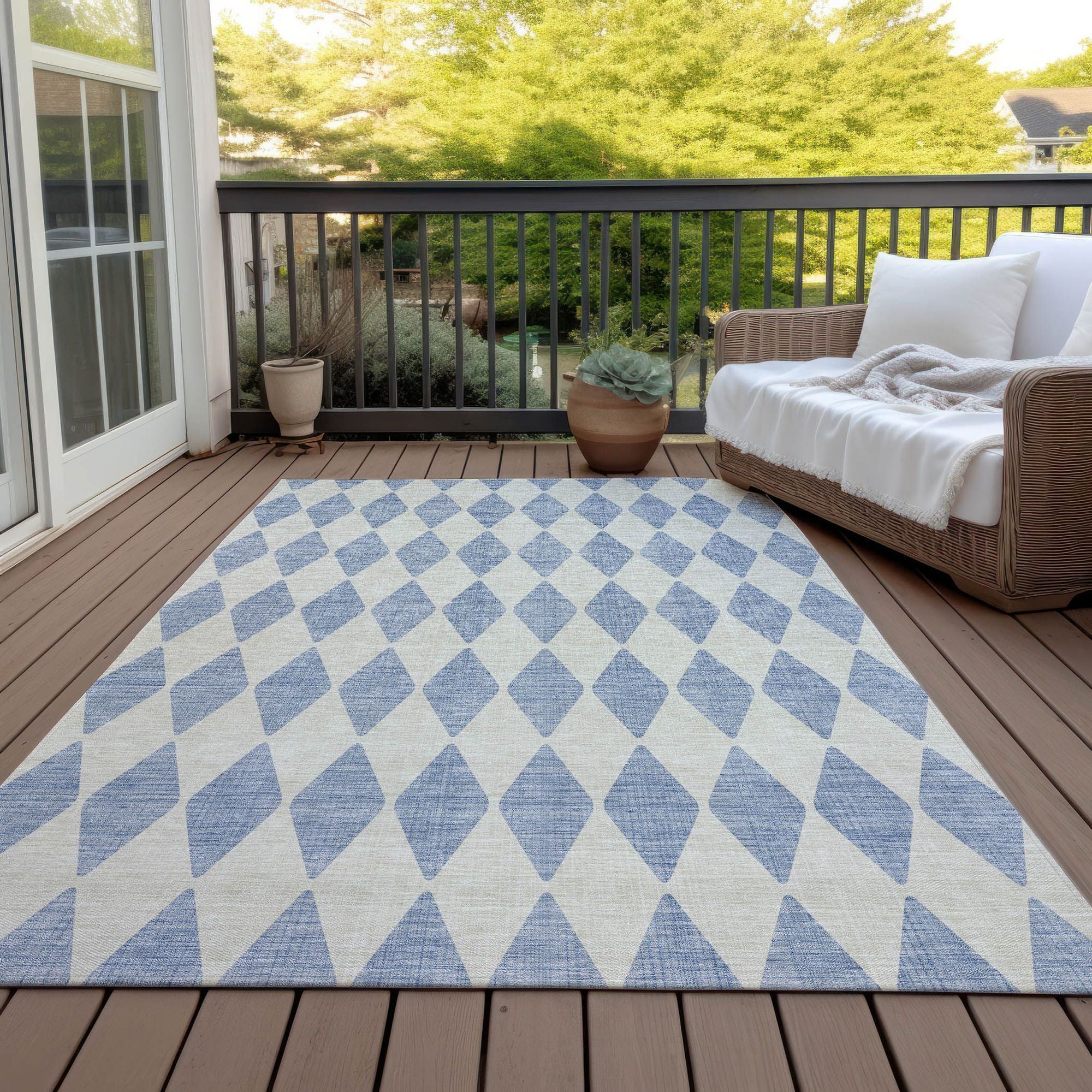 Machine Made ACN578 Sky Blue Rugs #color_sky blue