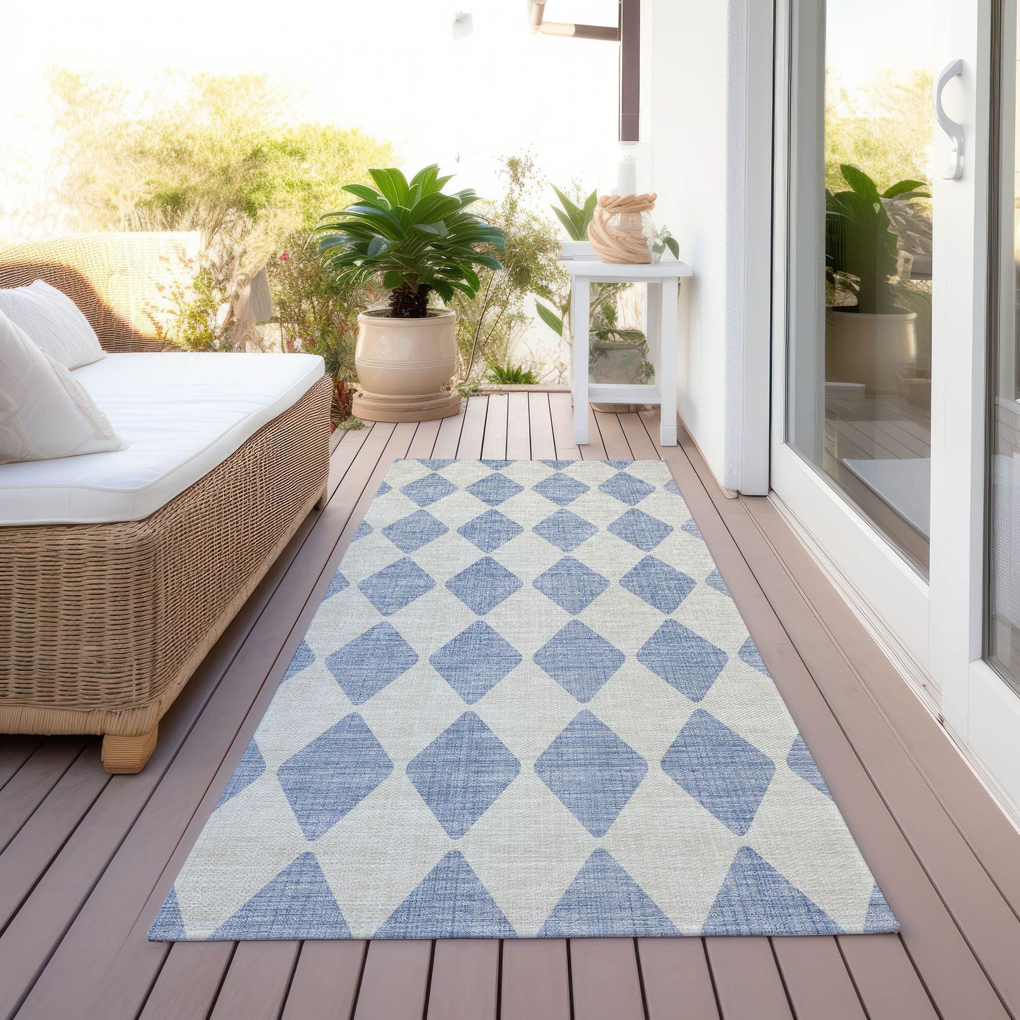 Machine Made ACN578 Sky Blue Rugs #color_sky blue