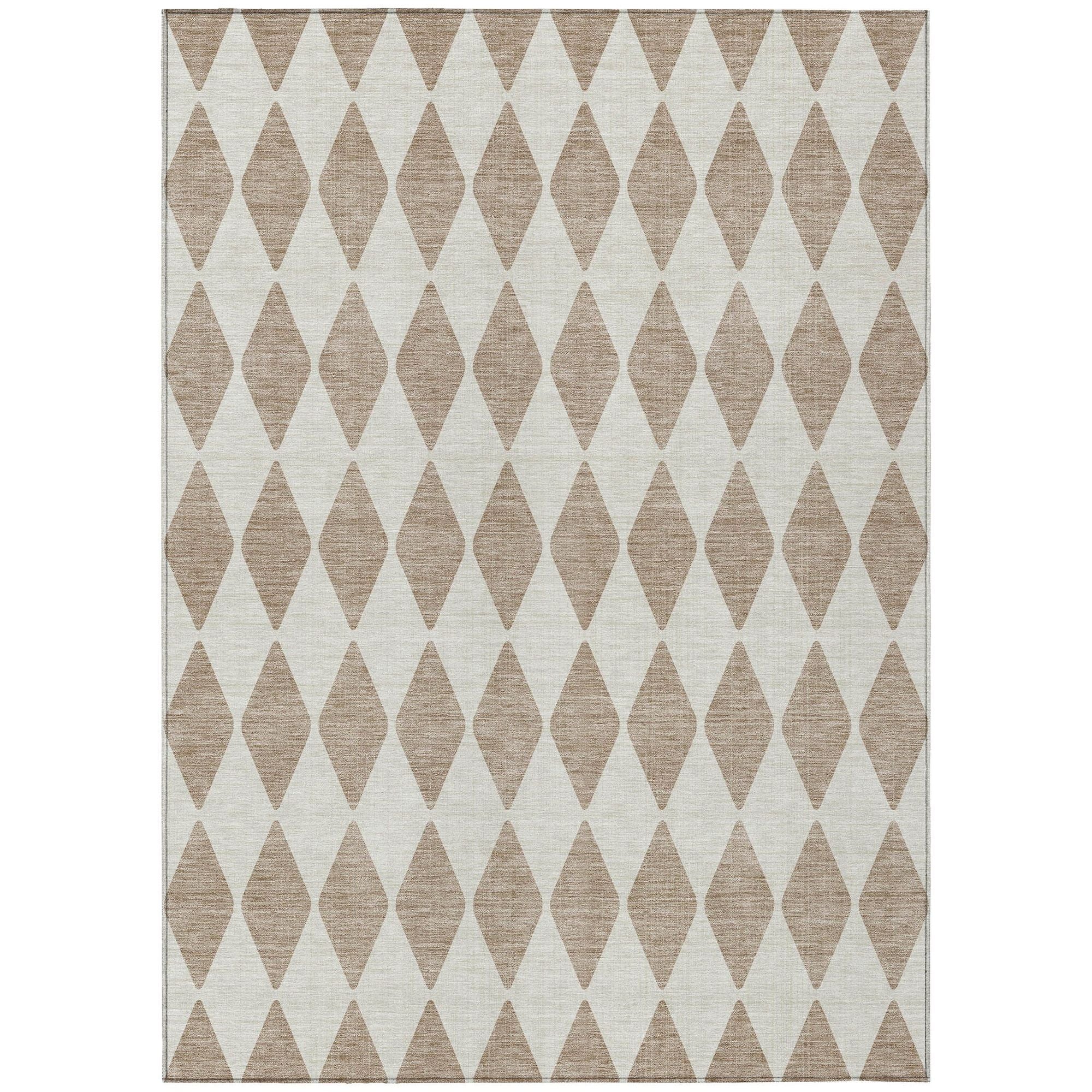 Machine Made ACN578 Taupe Brown Rugs #color_taupe brown