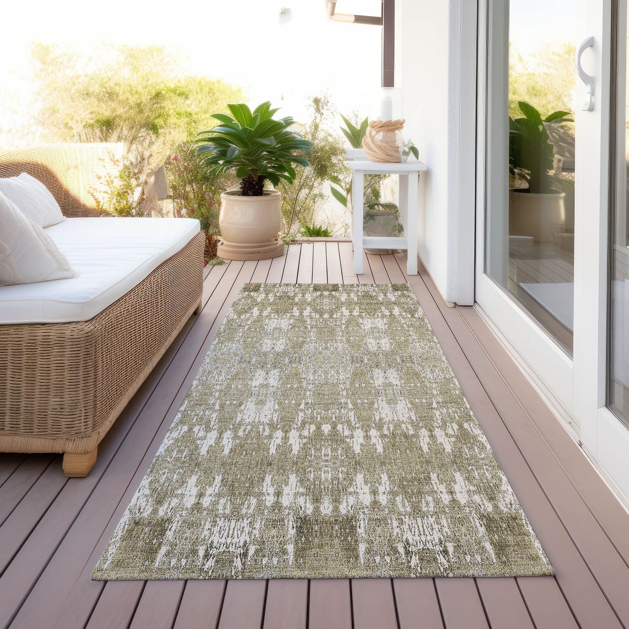 Machine Made ACN580 Beige Brown Rugs #color_beige brown