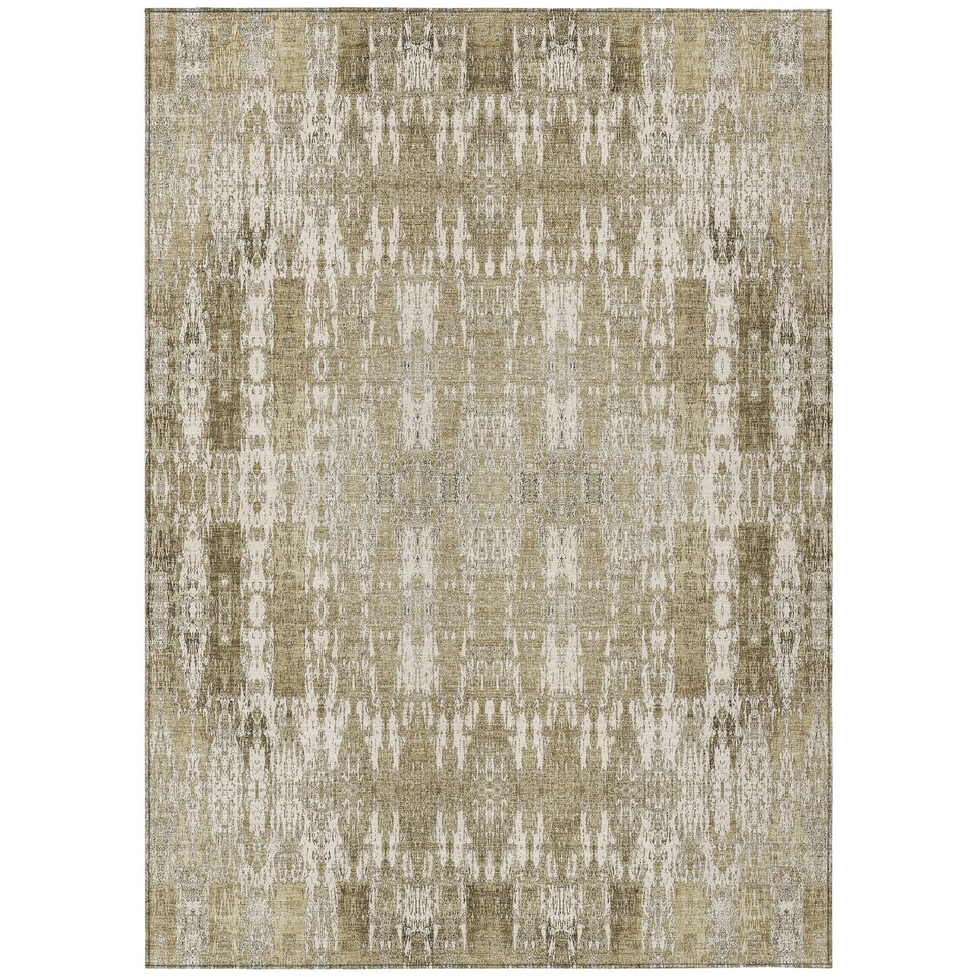 Machine Made ACN580 Beige Brown Rugs #color_beige brown