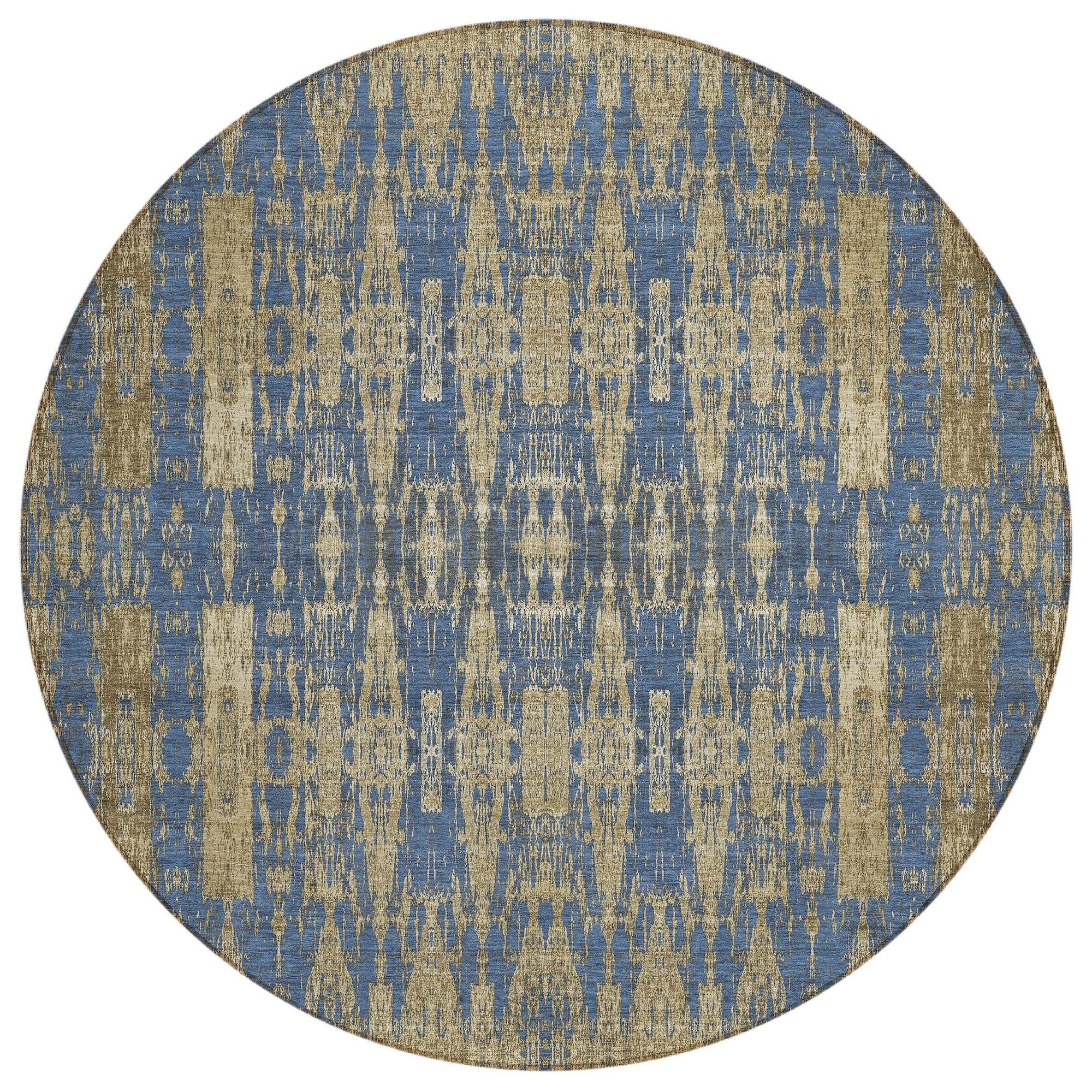 Machine Made ACN580 Blue  Rugs #color_blue 