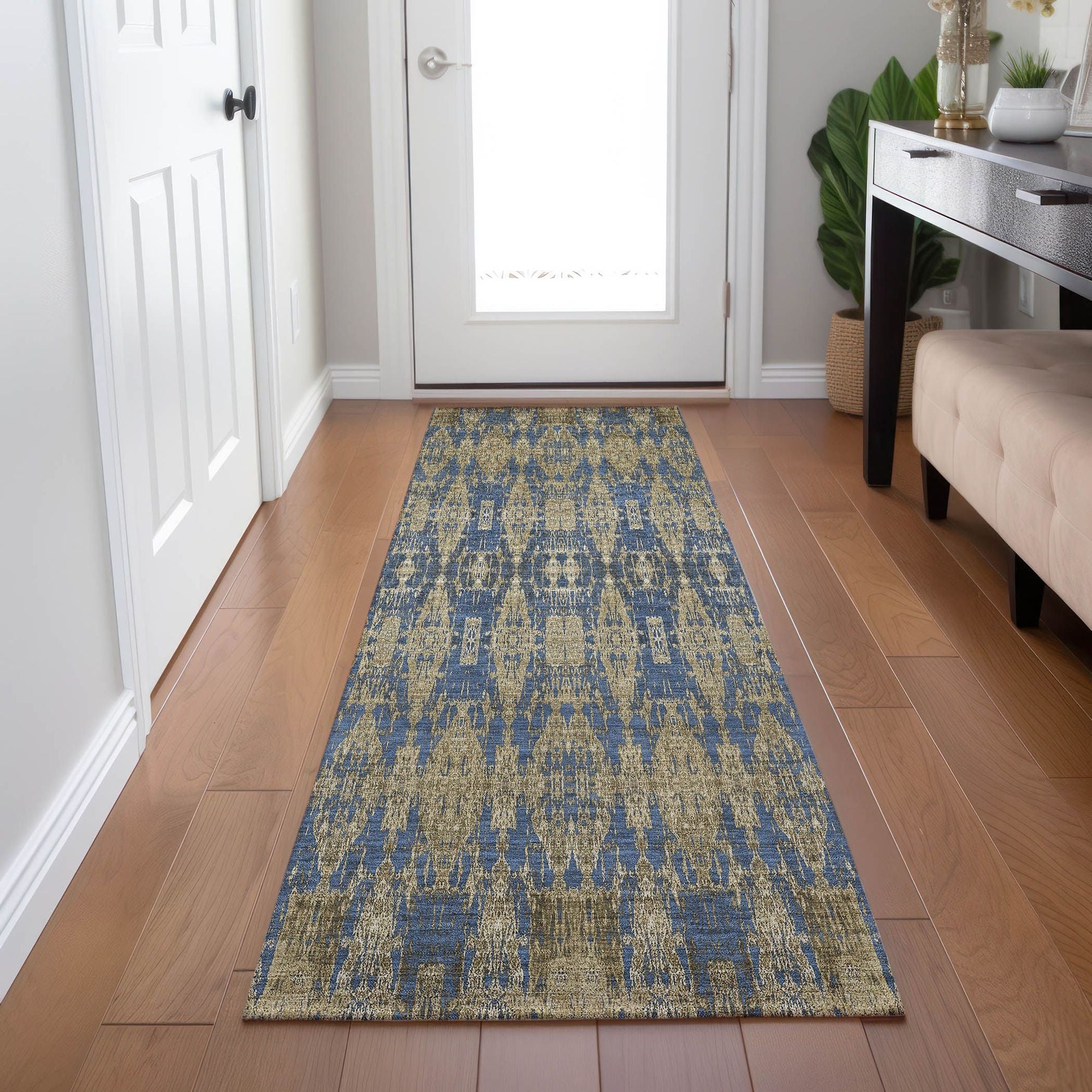 Machine Made ACN580 Blue  Rugs #color_blue 