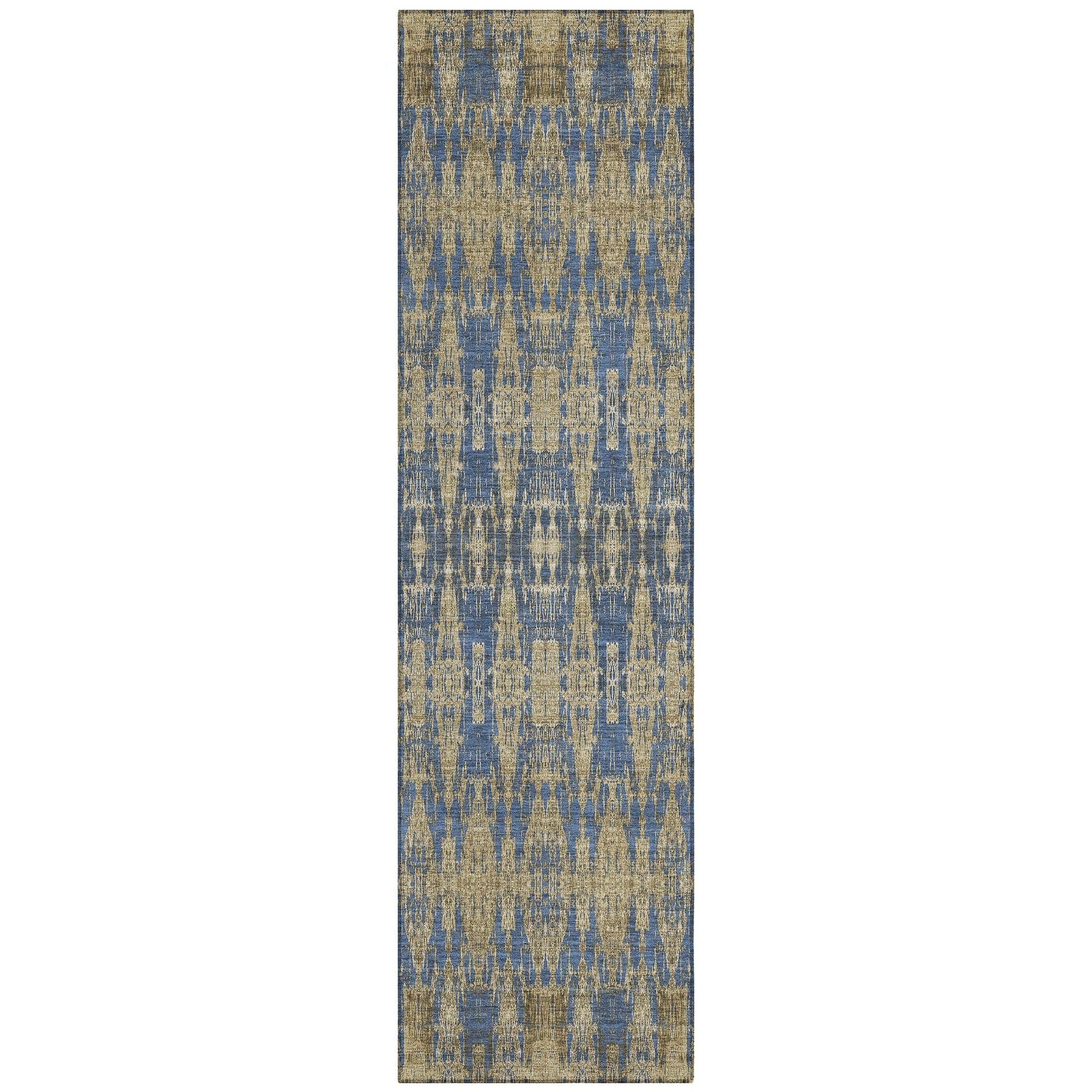 Machine Made ACN580 Blue  Rugs #color_blue 