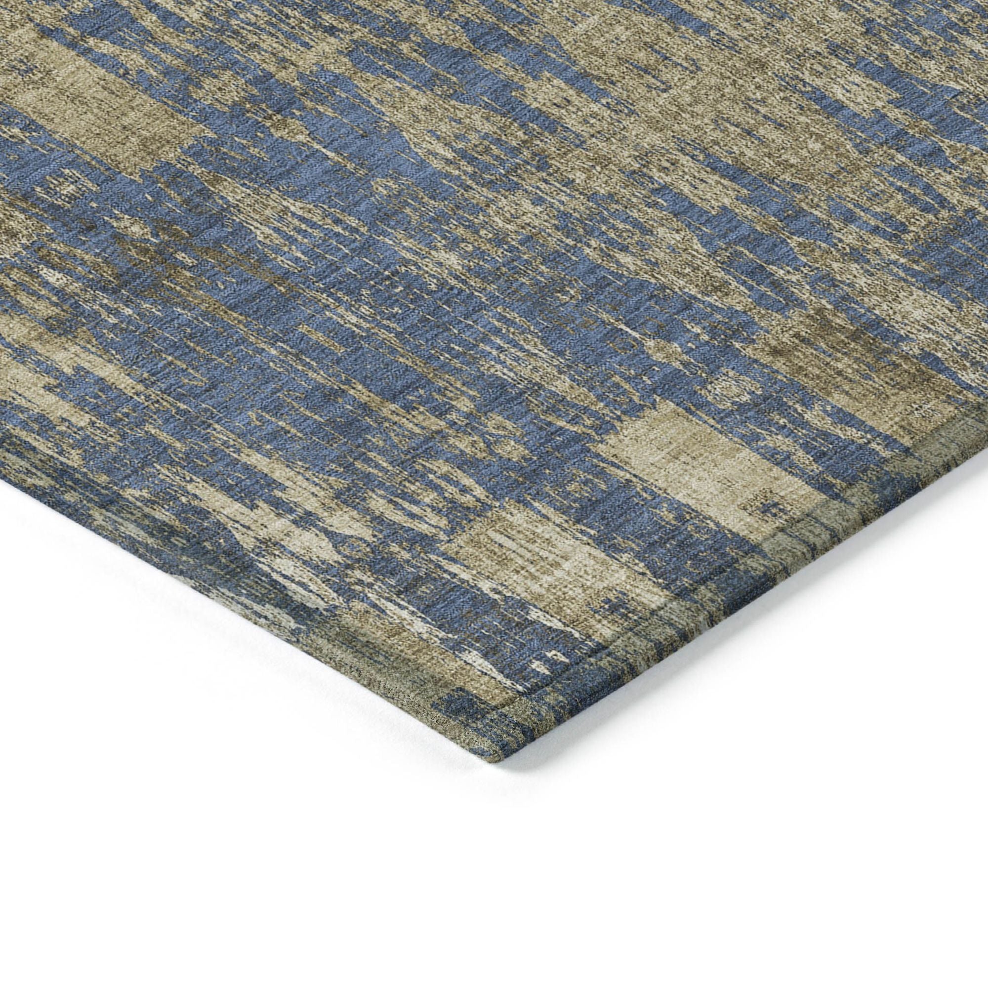 Machine Made ACN580 Blue  Rugs #color_blue 