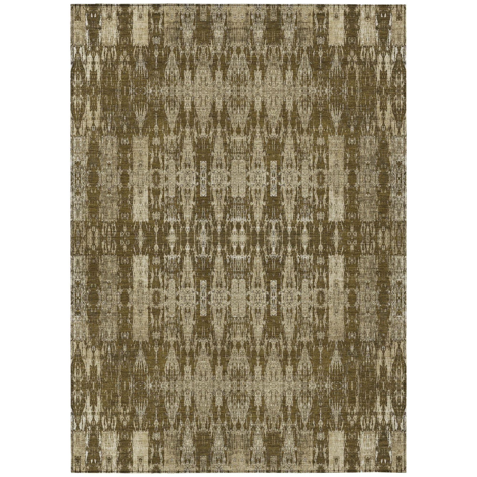 Machine Made ACN580 Chocolate Brown Rugs #color_chocolate brown