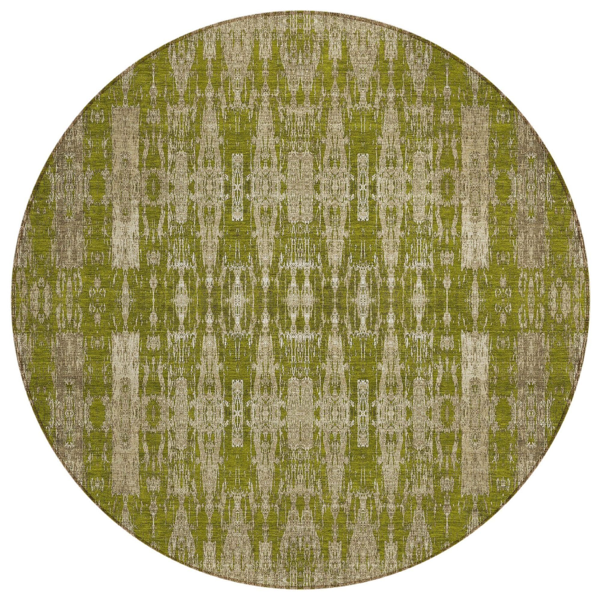 Machine Made ACN580 Olive Green Rugs #color_olive green