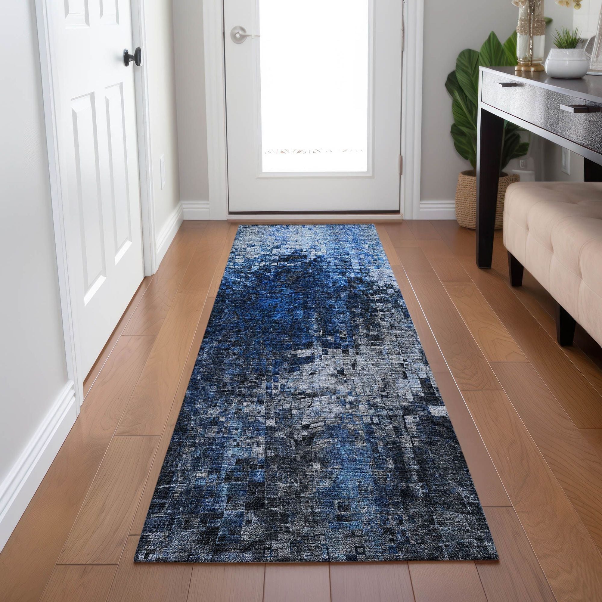 Machine Made ACN581 Blue  Rugs #color_blue 