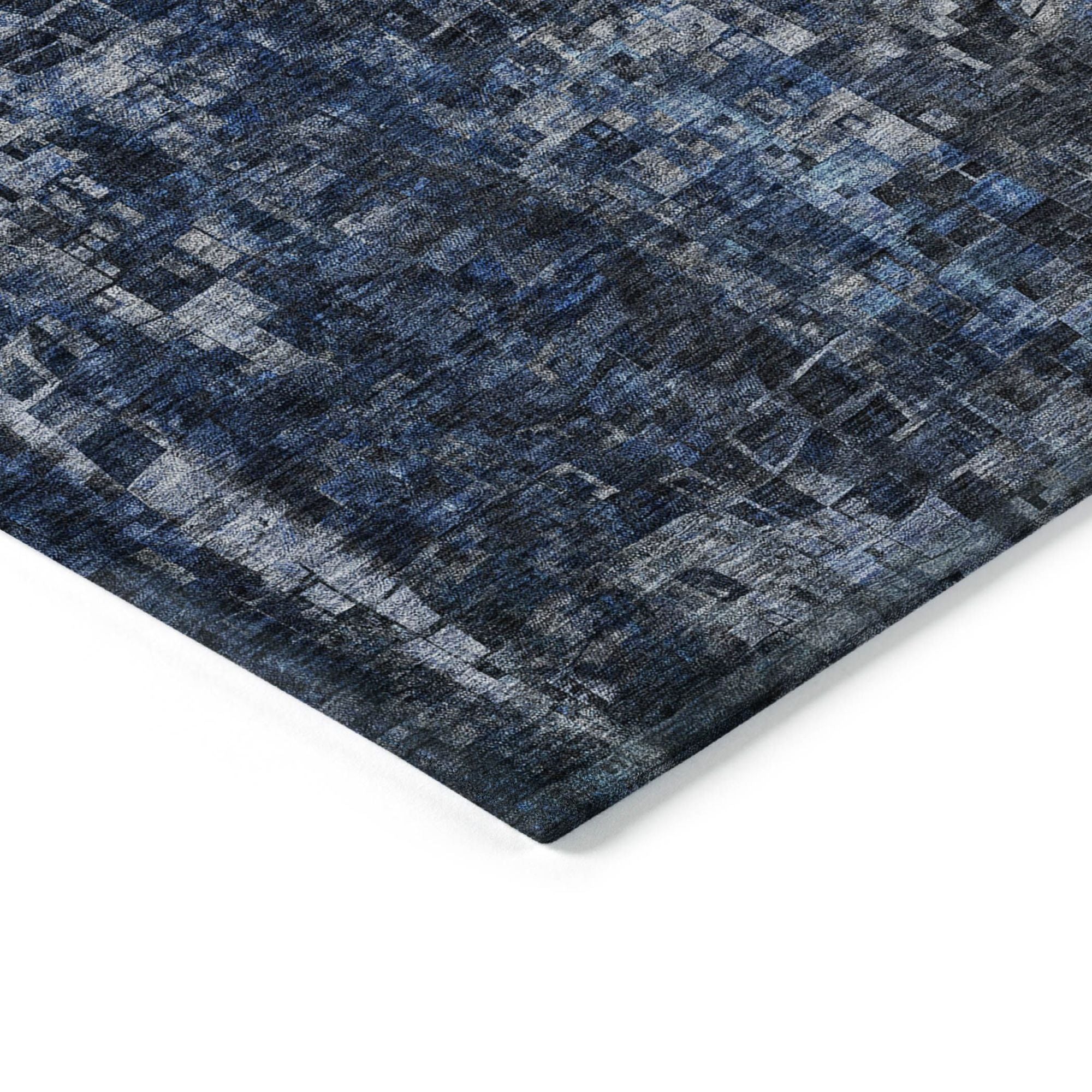 Machine Made ACN581 Blue  Rugs #color_blue 