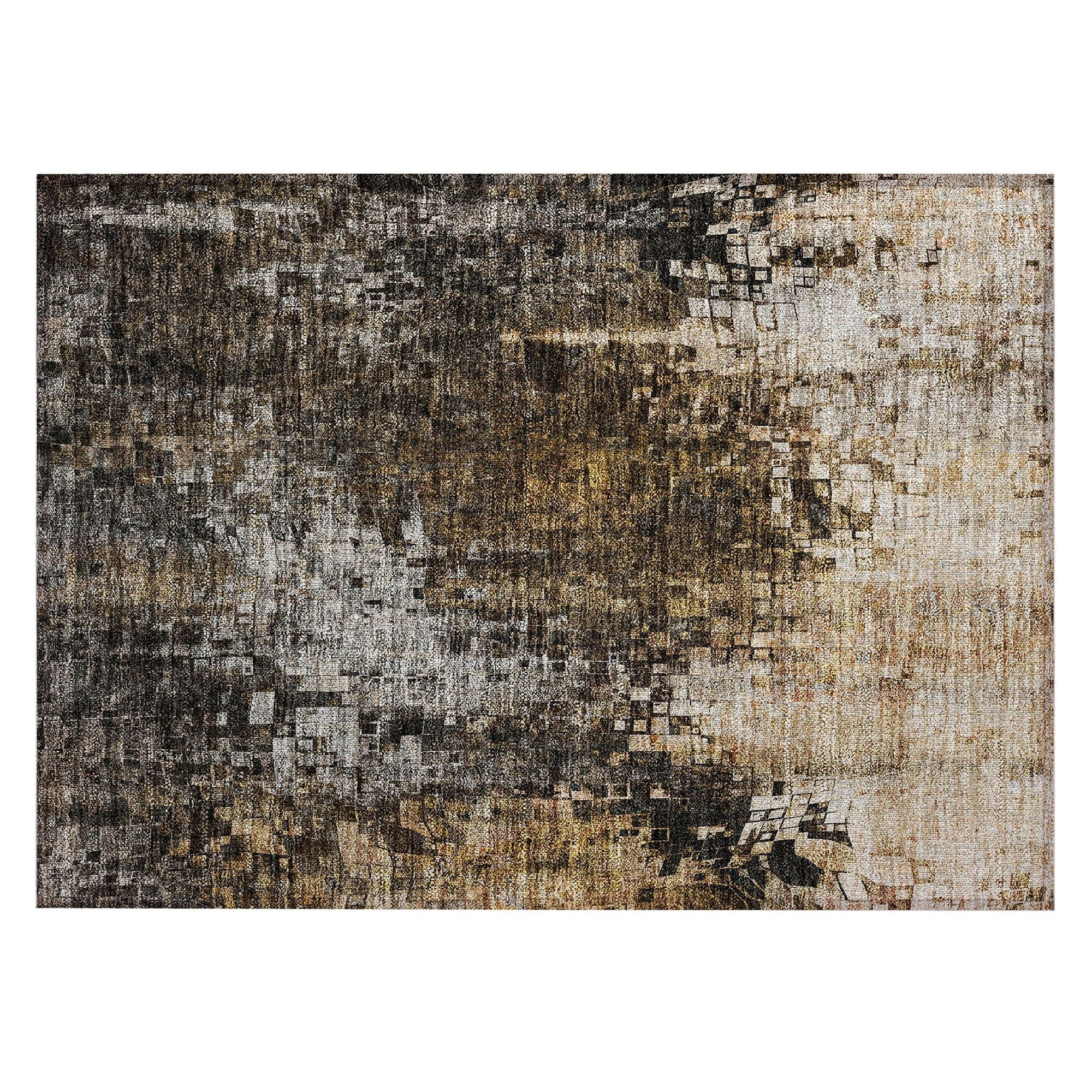 Machine Made ACN581 Brown  Rugs #color_brown 