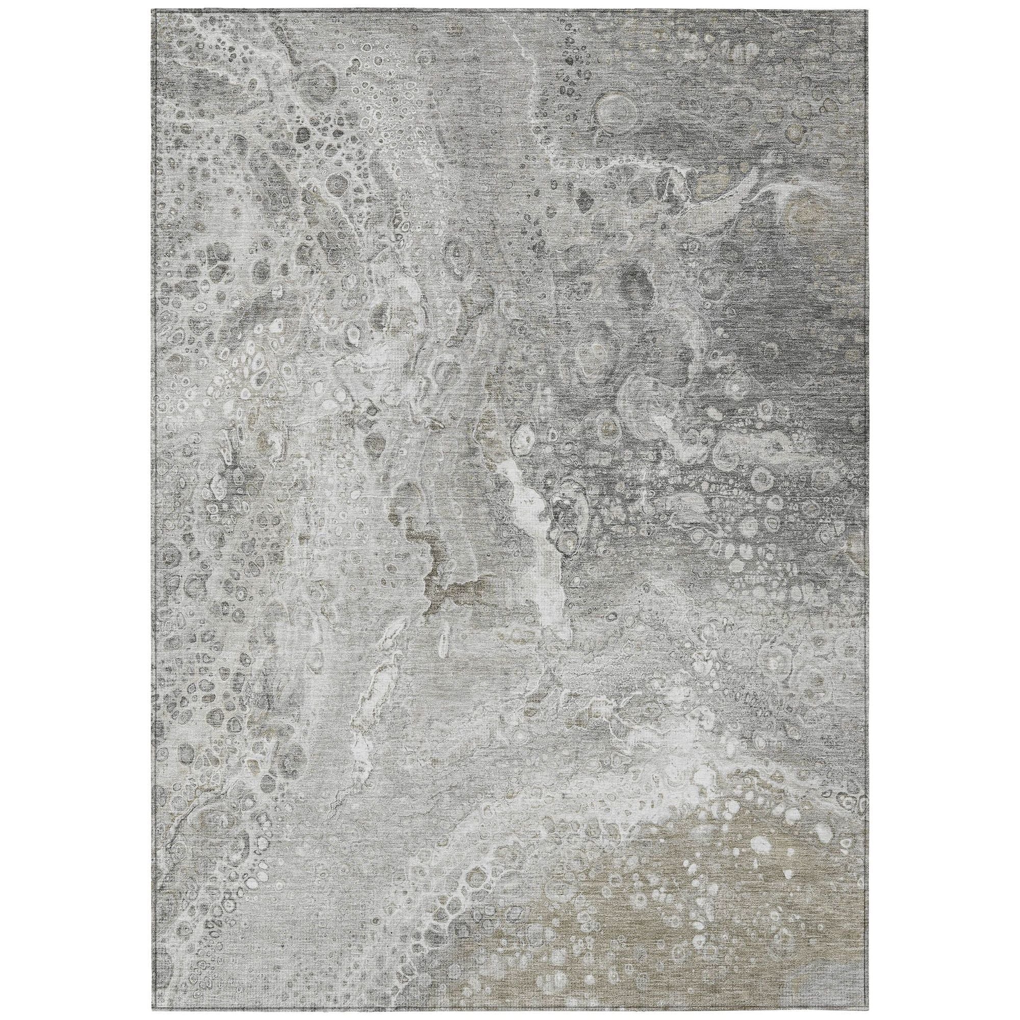 Machine Made ACN588 Silver Gray Rugs #color_silver gray