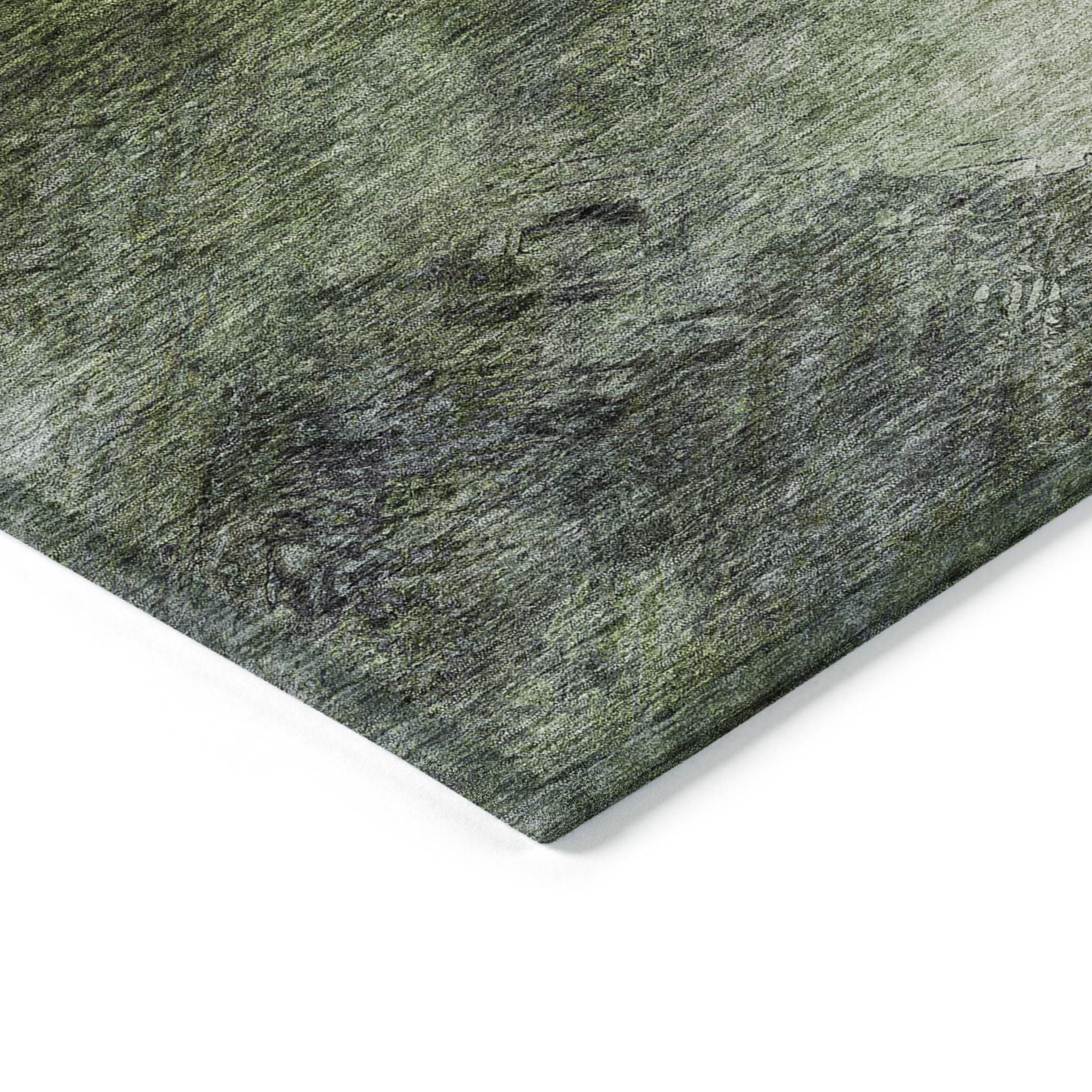 Machine Made ACN590 Green  Rugs #color_green 