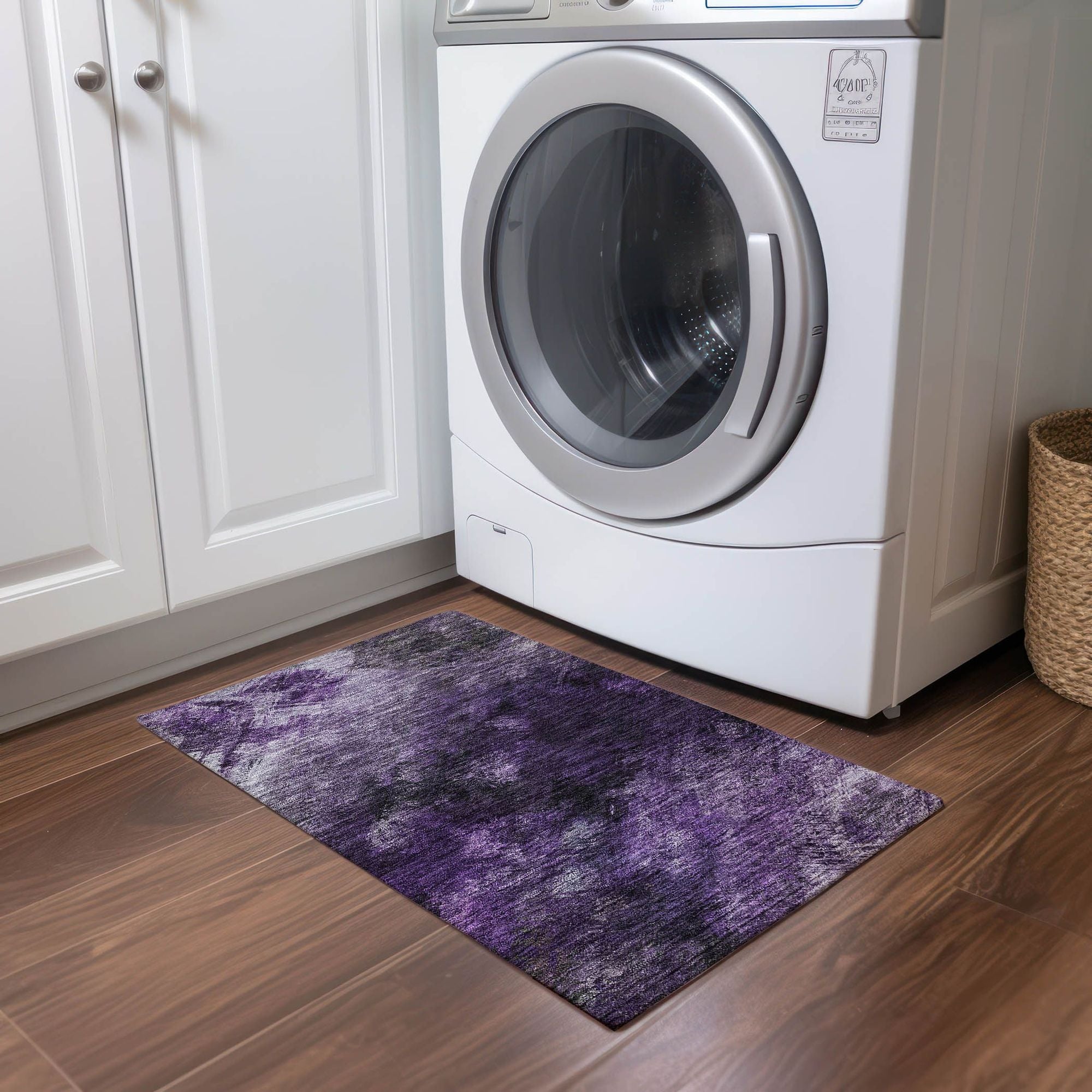 Machine Made ACN590 Purple  Rugs #color_purple 