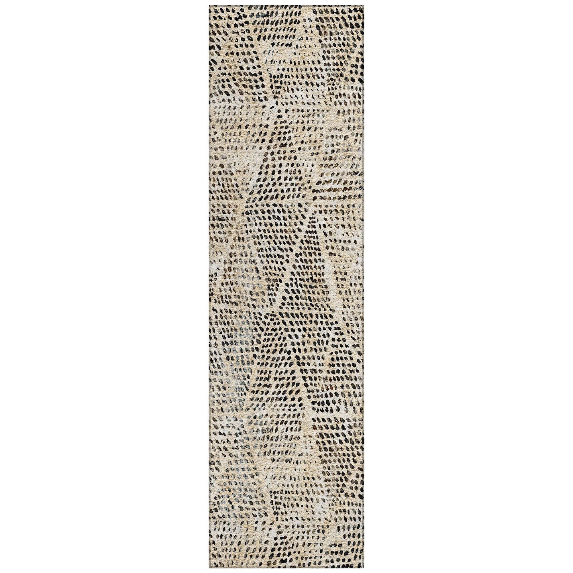 Machine Made ACN591 Beige Brown Rugs #color_beige brown