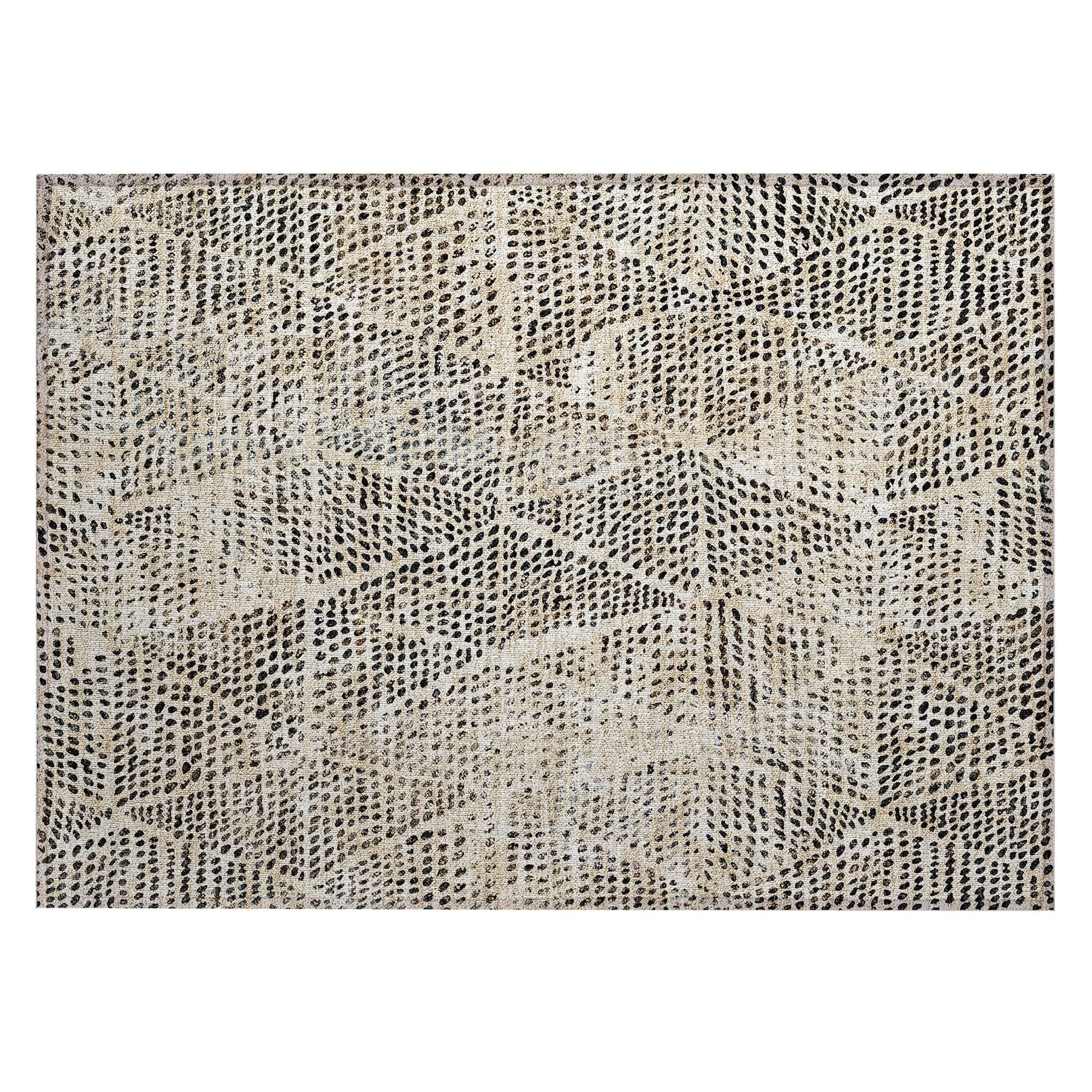 Machine Made ACN591 Beige Brown Rugs #color_beige brown