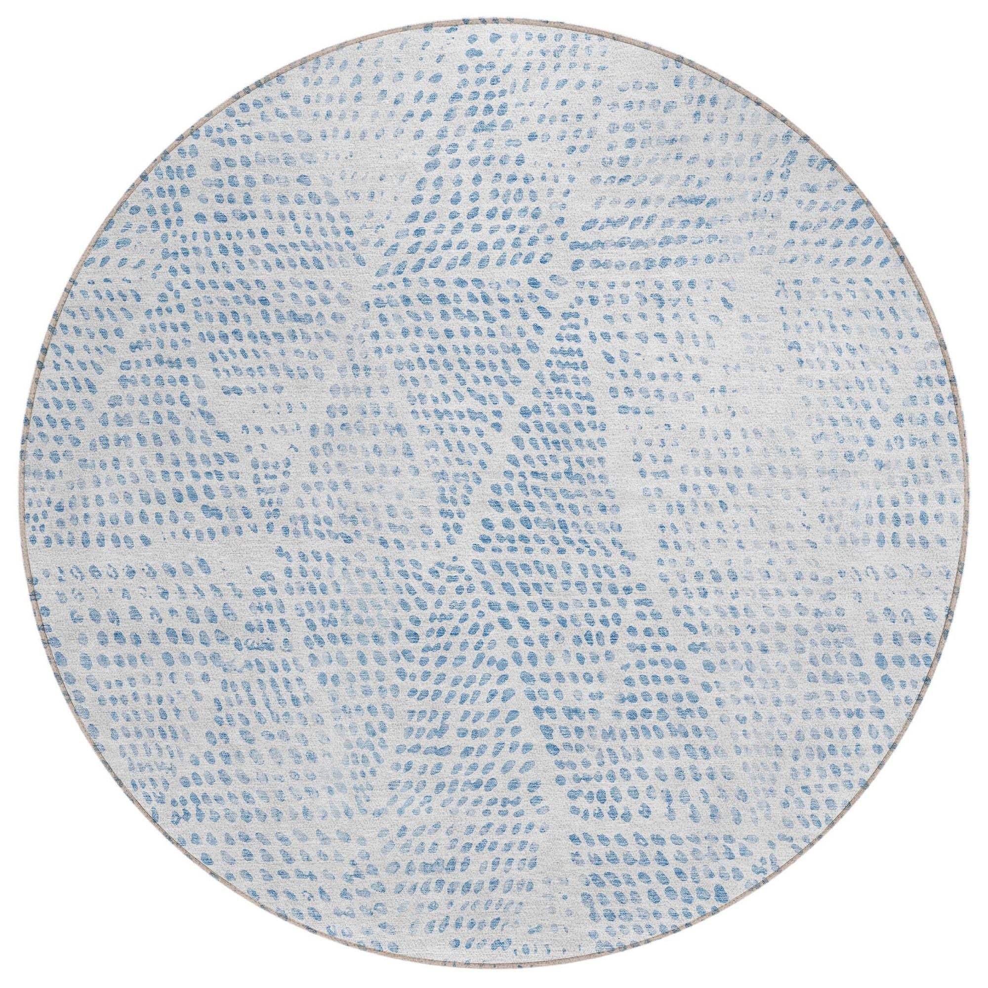 Machine Made ACN591 Denim Blue Rugs #color_denim blue