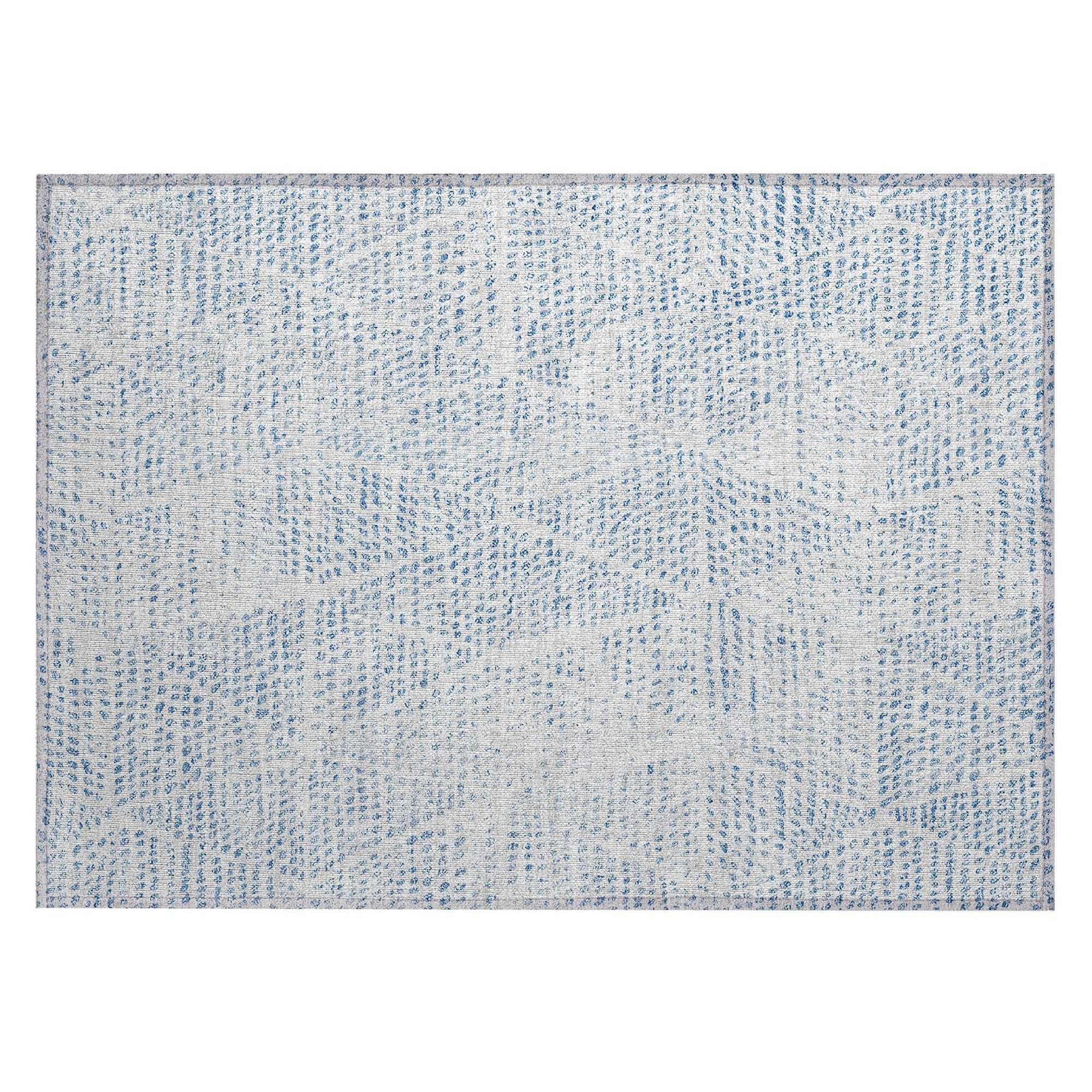 Machine Made ACN591 Denim Blue Rugs #color_denim blue