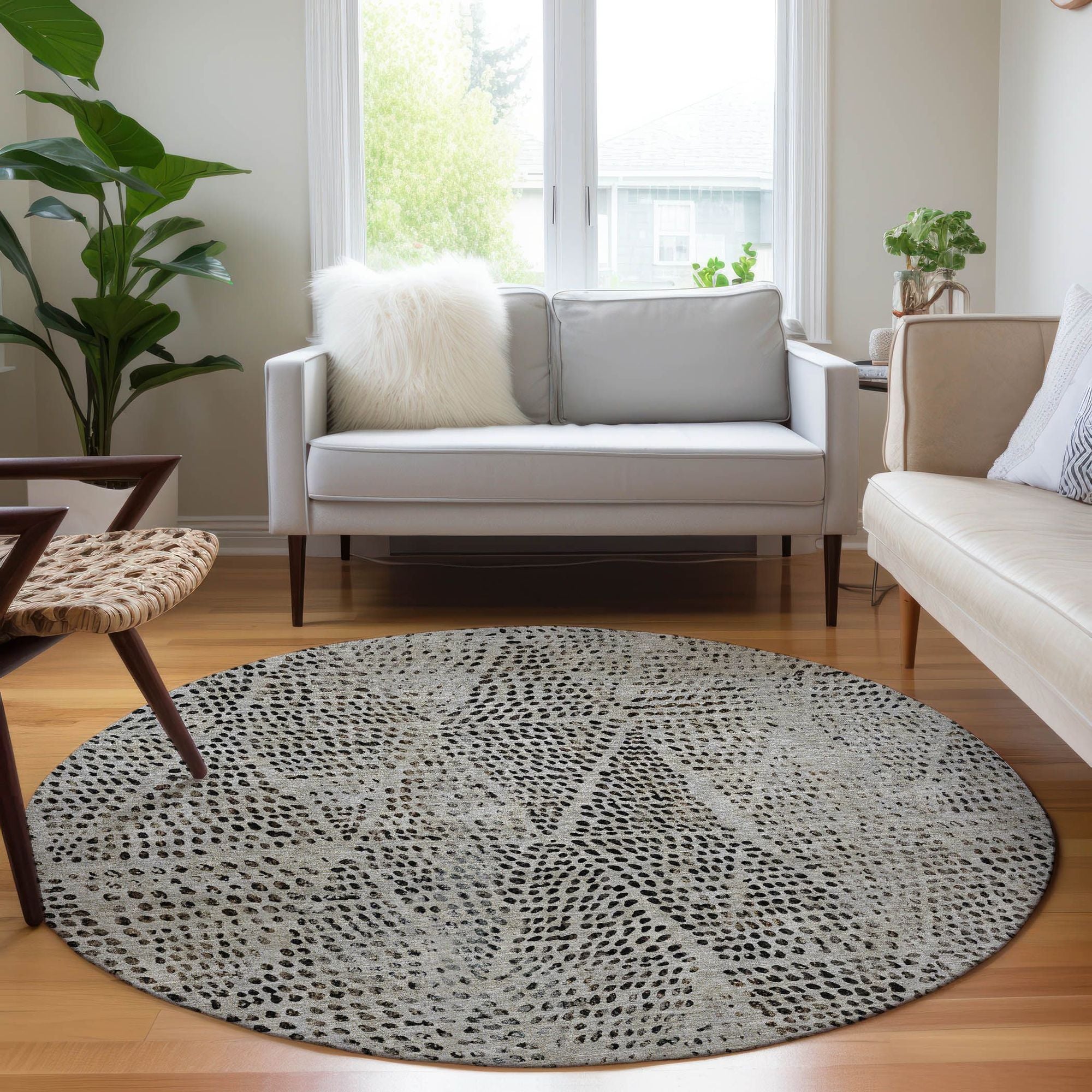 Machine Made ACN591 Gray  Rugs #color_gray 