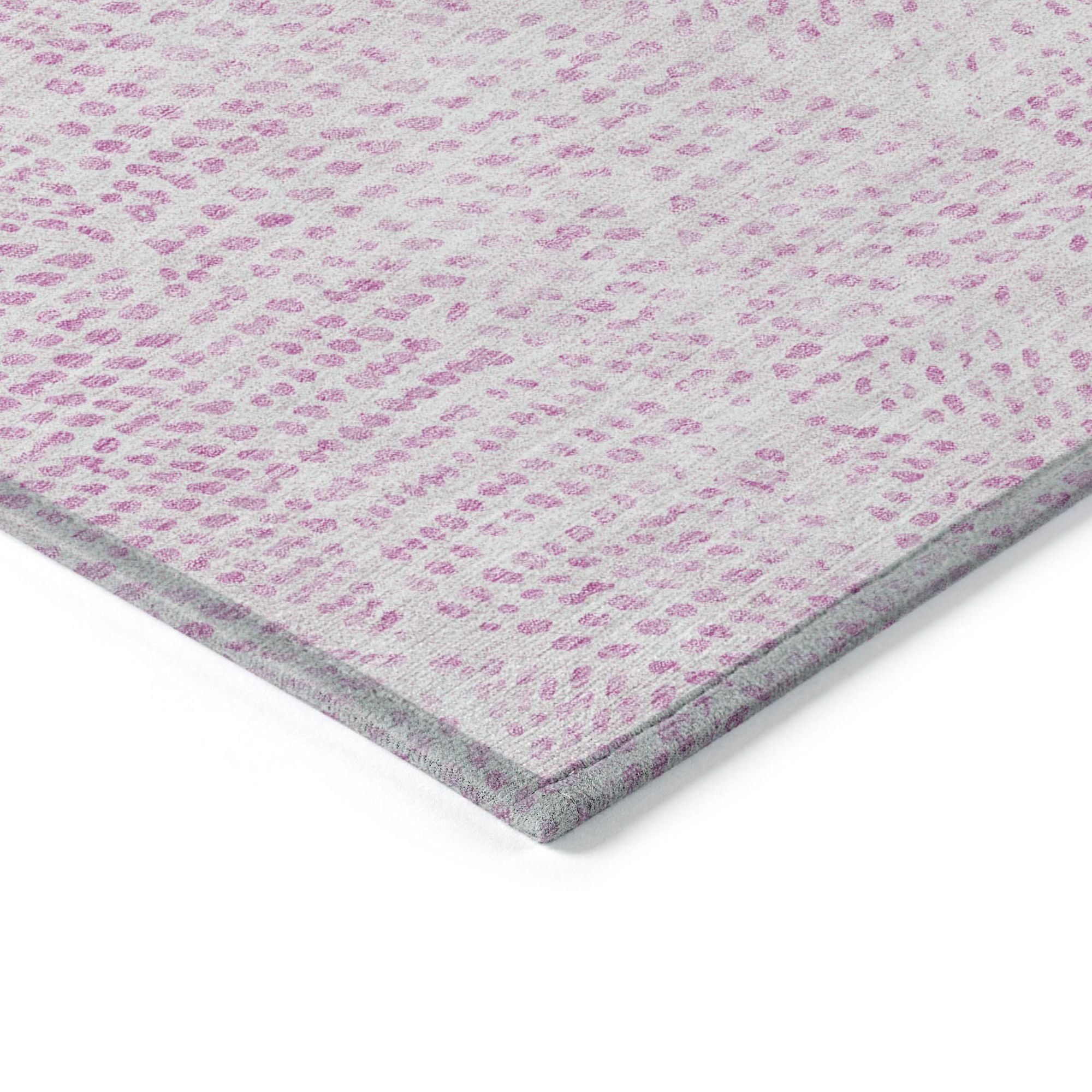 Machine Made ACN591 Pink  Rugs #color_pink 